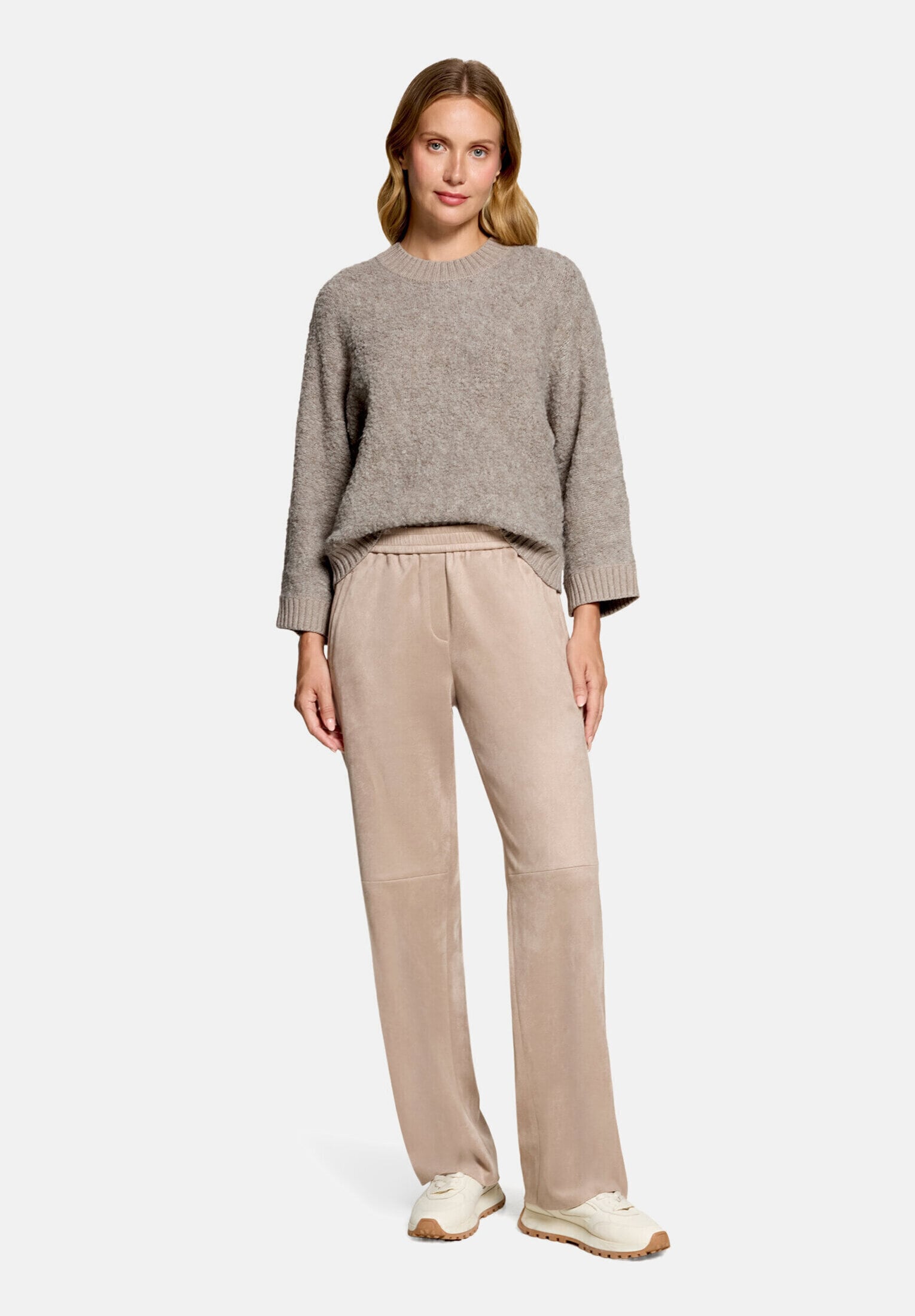 Betty&Co Strickpullover "Damen mit Rippbündchen" 1
