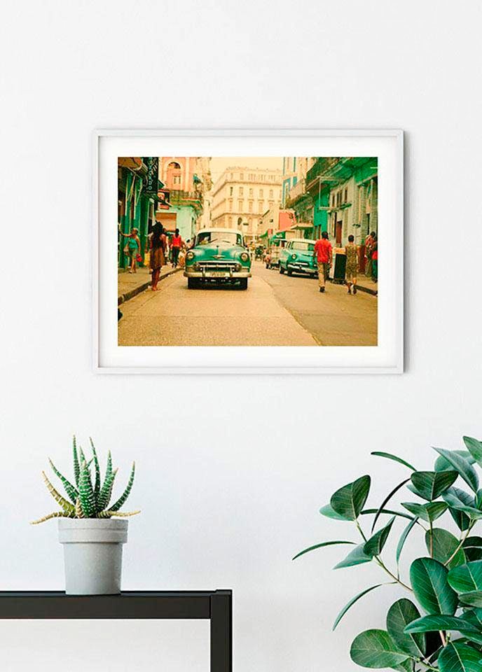 Komar Bild »Cuba Rush«, Städte, (1 St.), Wandbild zur Dekoration - ohne Rahmen