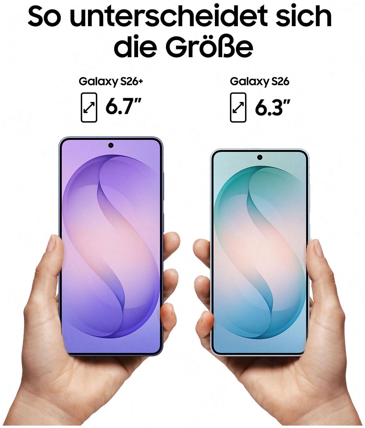 Samsung Smartphone »Galaxy S26« sky blue