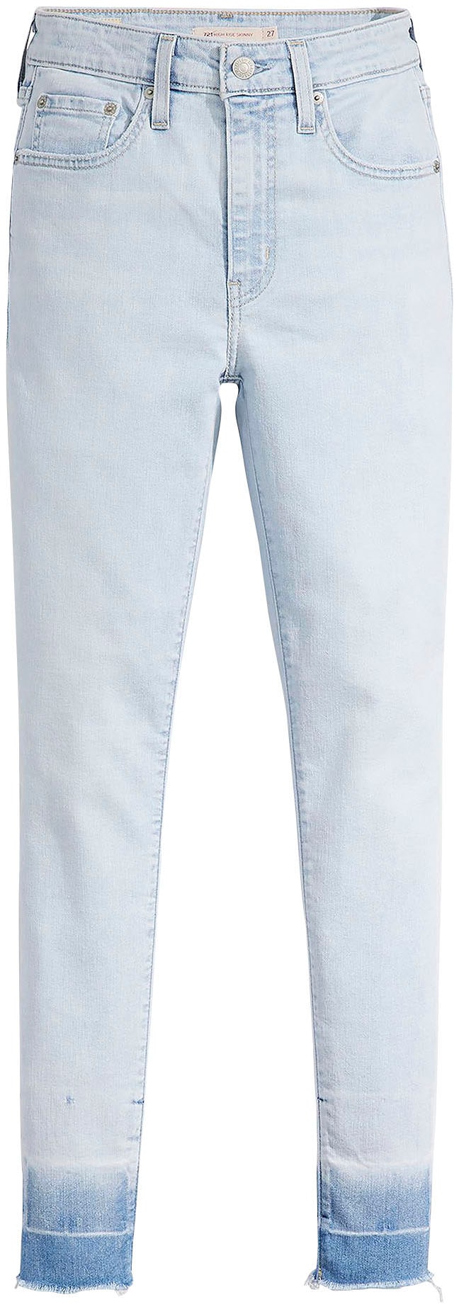 Levi's® Skinny-fit-Jeans »721 High rise skinny«, mit Schlitz am Saum