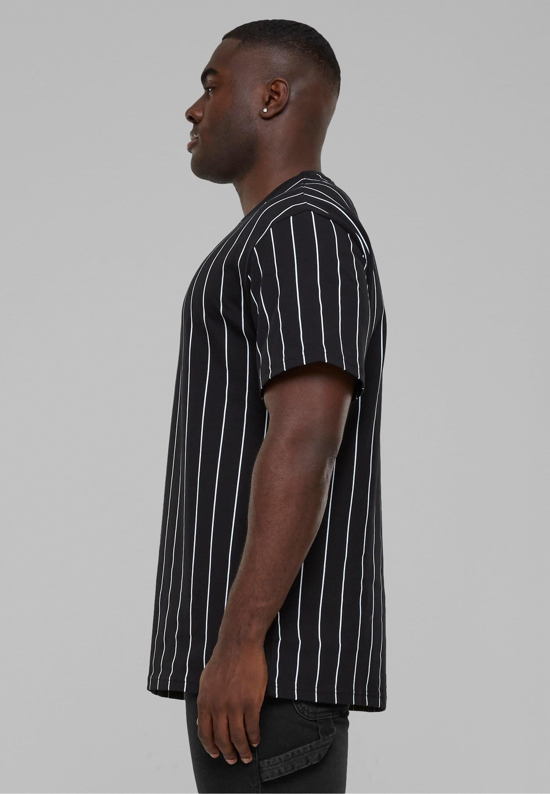 Karl Kani T-Shirt »Karl Kani Herren KM222-101-1 KK 2-Pack Pinstripe + Essential Tee«, (1 tlg.)