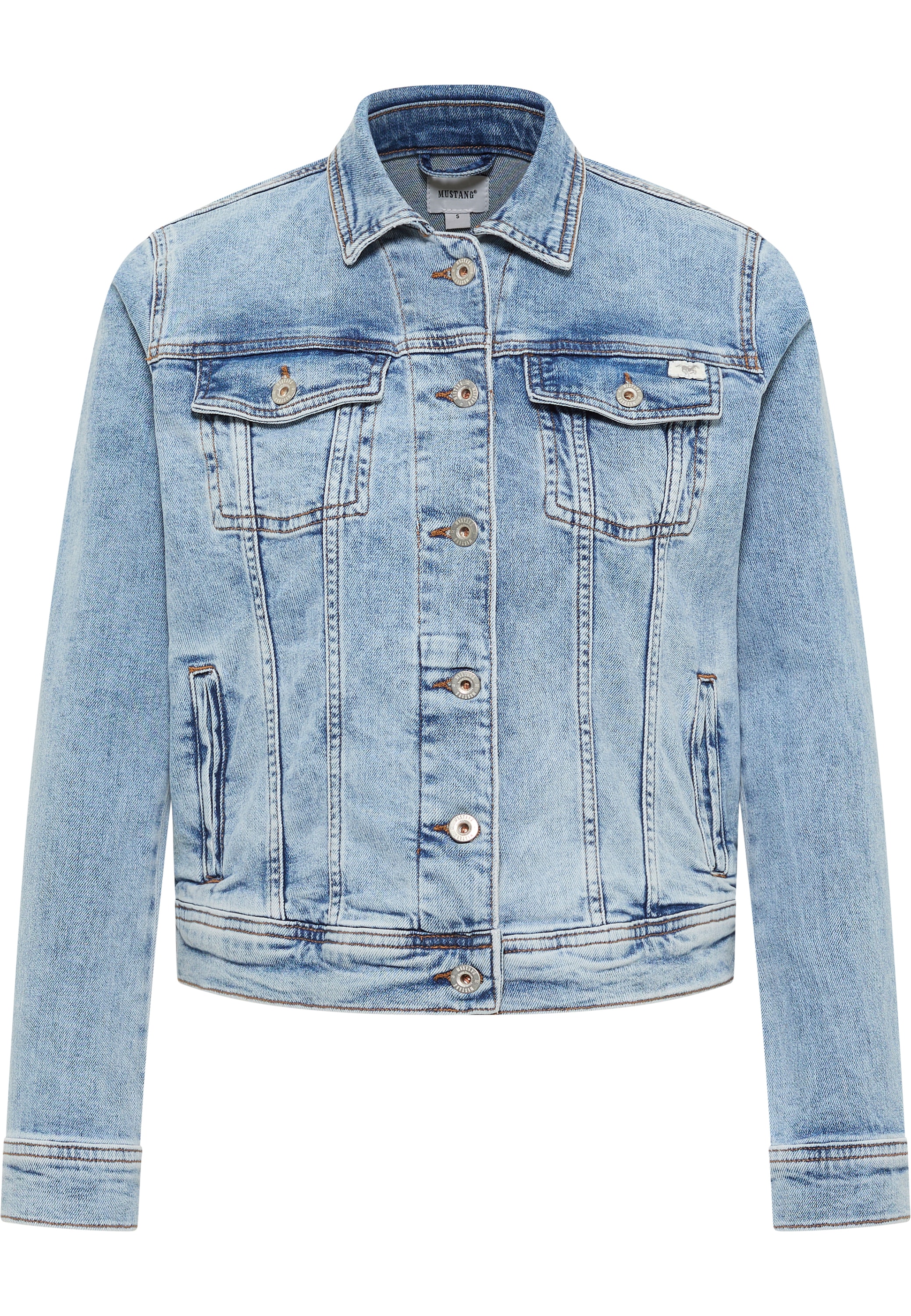 MUSTANG Outdoorjacke "Damen Style Santa Rosa Denim Jacket" günstig online kaufen