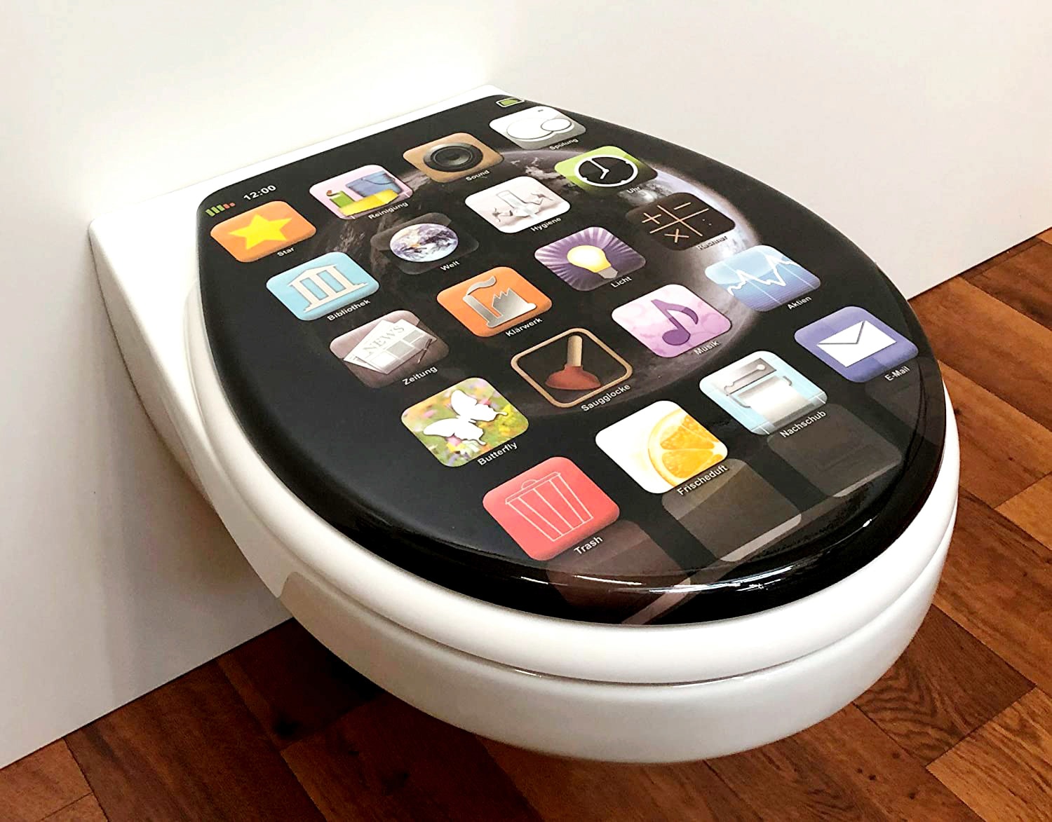 ADOB WC-Sitz »App«, Absenkautomatik, zur Reinigung abnehmbar