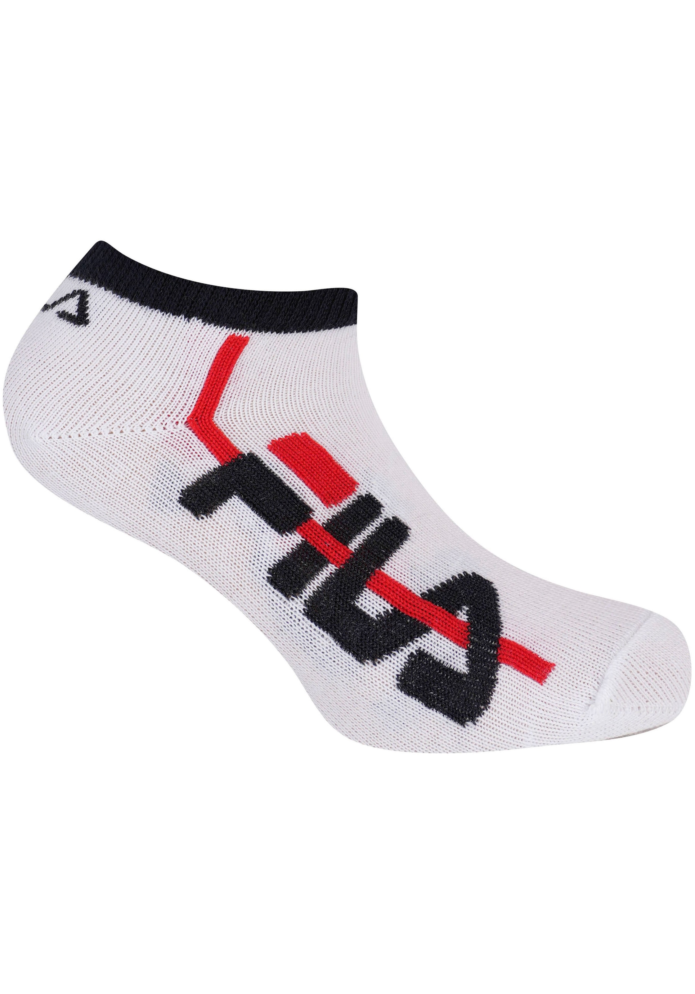 Fila Freizeitsocken »JUNIOR BOY INVISIBLE SOCKS«, (6 Paar), Bequemes Fußbett für optimalen Komfort