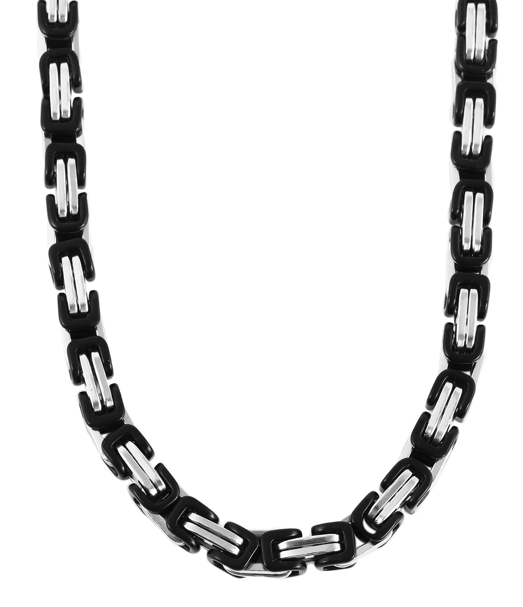 Adelia´s Kette ohne Anhänger »Halskette – Königskette aus Edelstahl 55 cm« Ideal zum Verschenken – schlicht und stilvoll