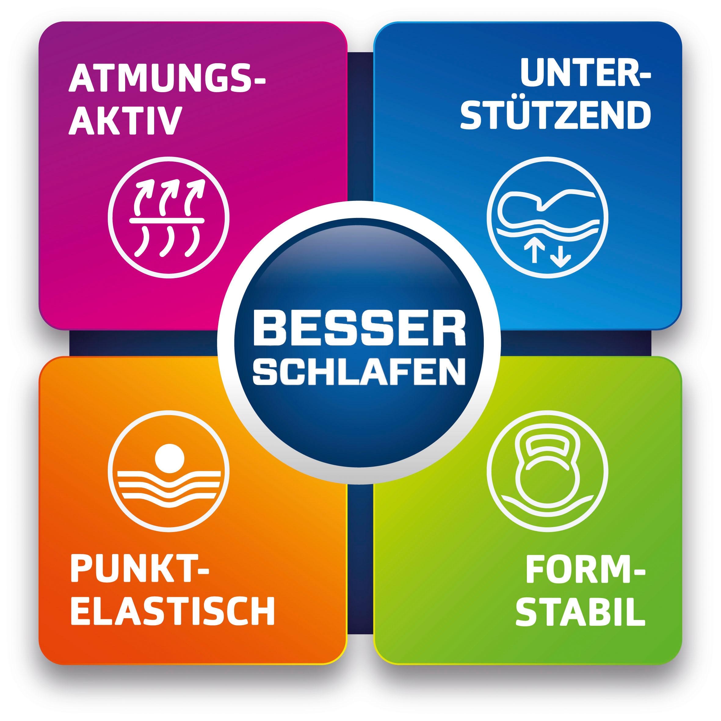 fan Taschenfederkernmatratze "ProVita Relax 1.000 T, Matratze in 90x200 cm, günstig online kaufen