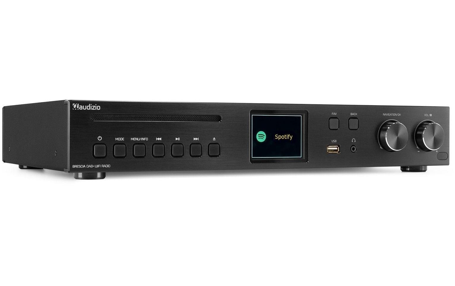 AUDIZIO Internet-Radio »Brescia« ( Digitalradio (DAB+) | FM-Tuner | Internetradio )
