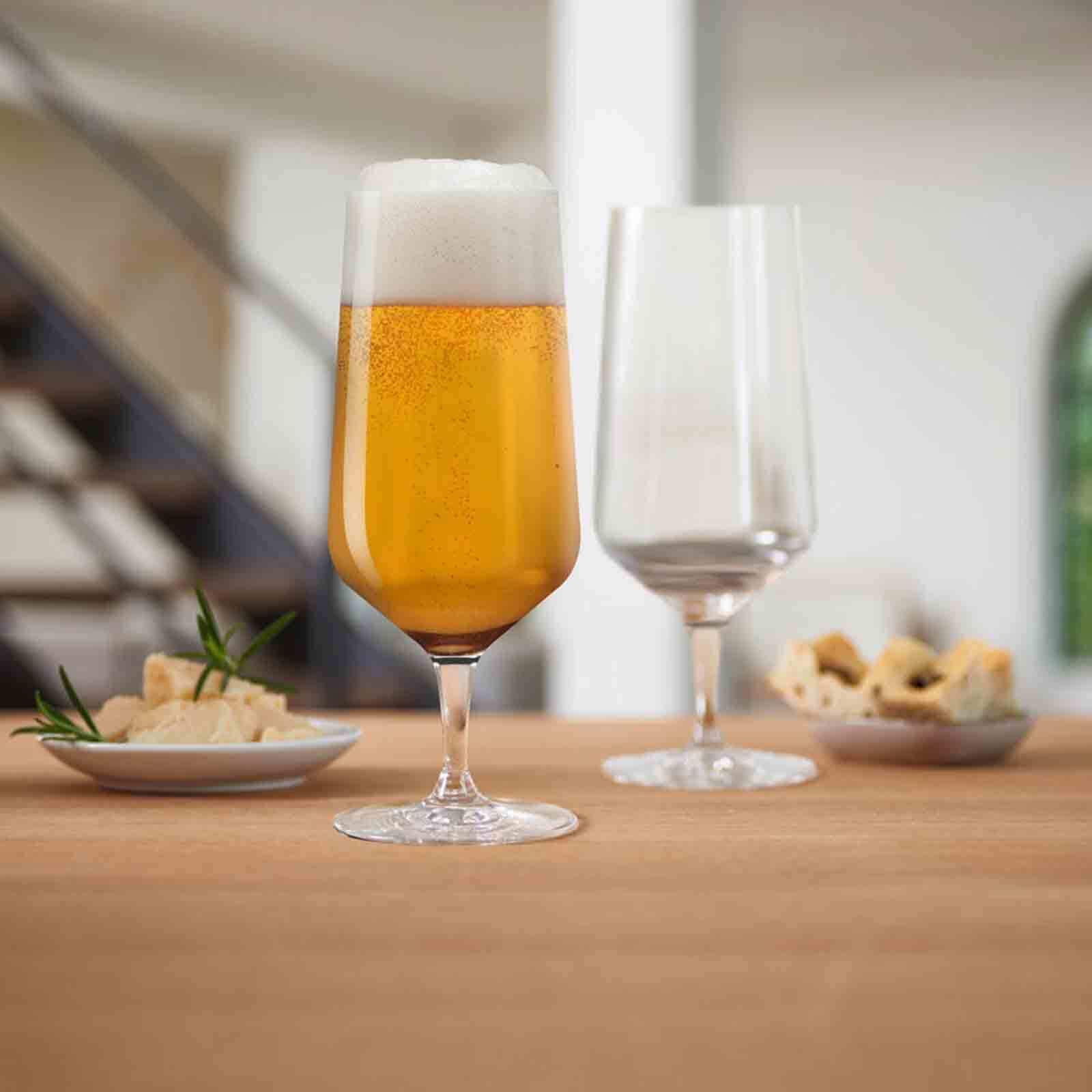 LEONARDO Bierglas »Biergläser Puccini 330 ml 6er Set transparent«