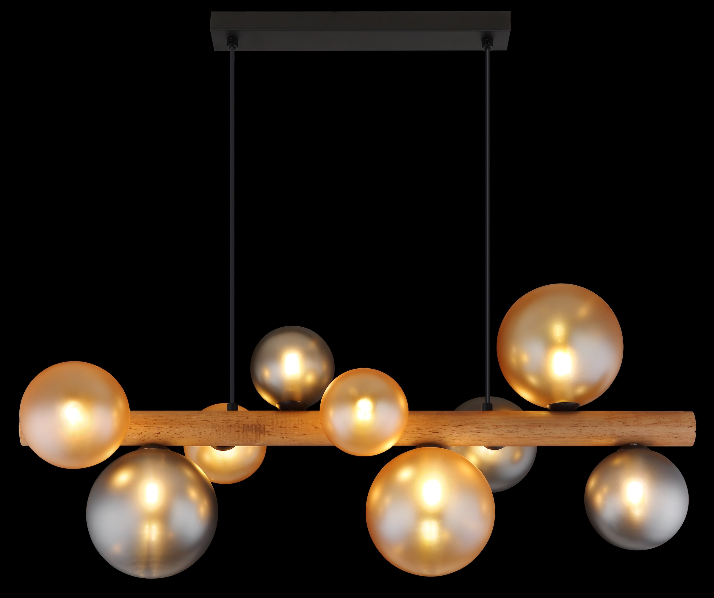 GLOBO LIGHTING Hängeleuchte »RIHA« G9 1 Stk. Hängelampe Esszimmer-Leuchte Esstischleuchte Wohnzimmer