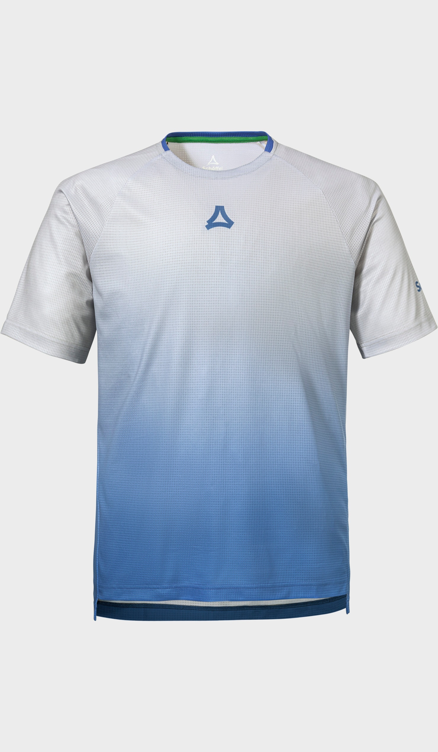 Funktionsshirt SCHÖFFEL "Shirt Style Koitere MEN", Herren, Gr. 54, 8625, blau, Oberstoff: 100% Polyester, Rundhals, Shirts Funktionsshirt