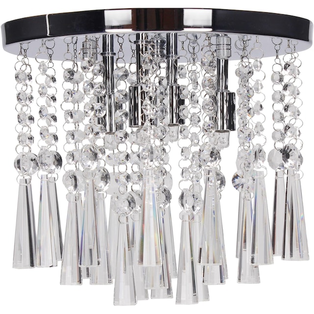 SPOT Light Deckenleuchte »LUXORIA«, 3 flammig-flammig, Echtes Kristallglas,  LED-Leuchtmittel inklusive, dekorativ, hochwertig | BAUR