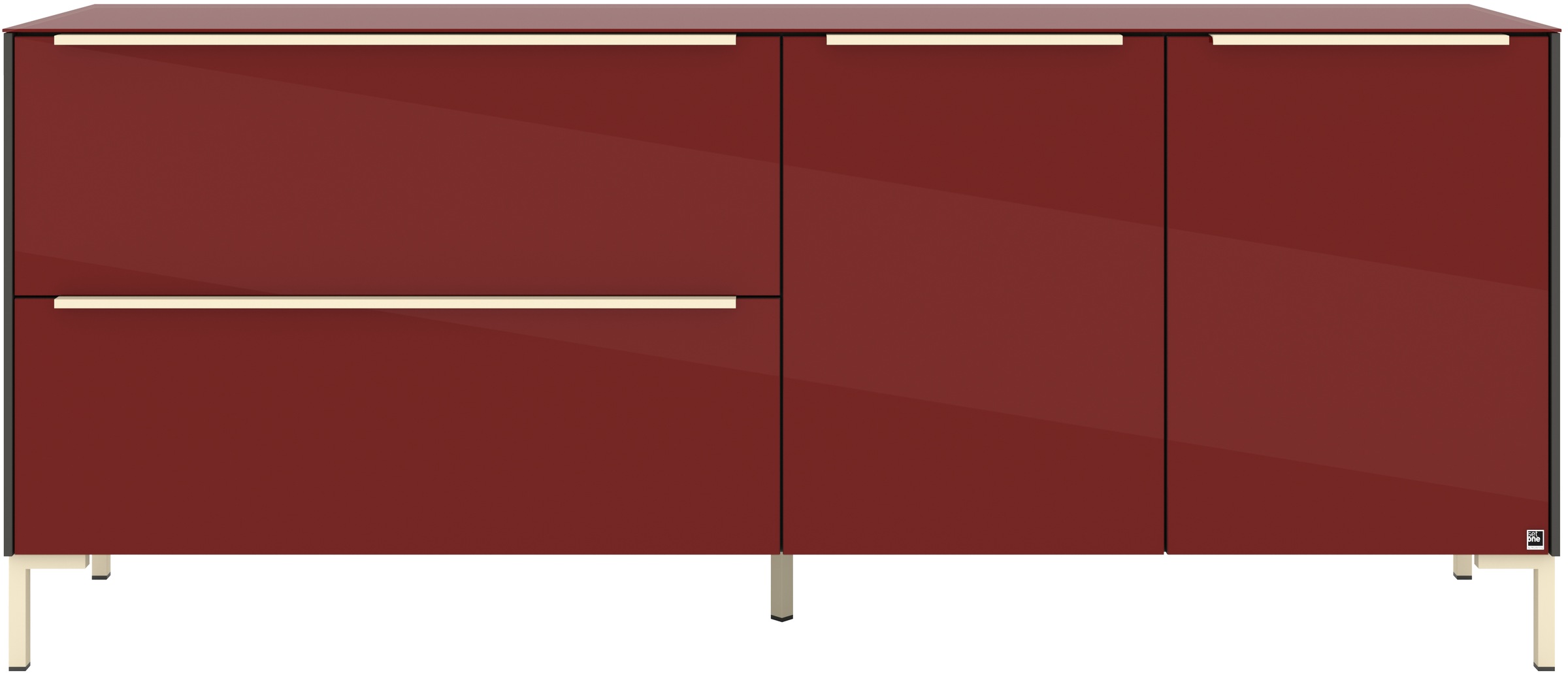 set one by Musterring Lowboard "Reno" 1 Stk. tlg. Mit Winkelfuß in diversen günstig online kaufen