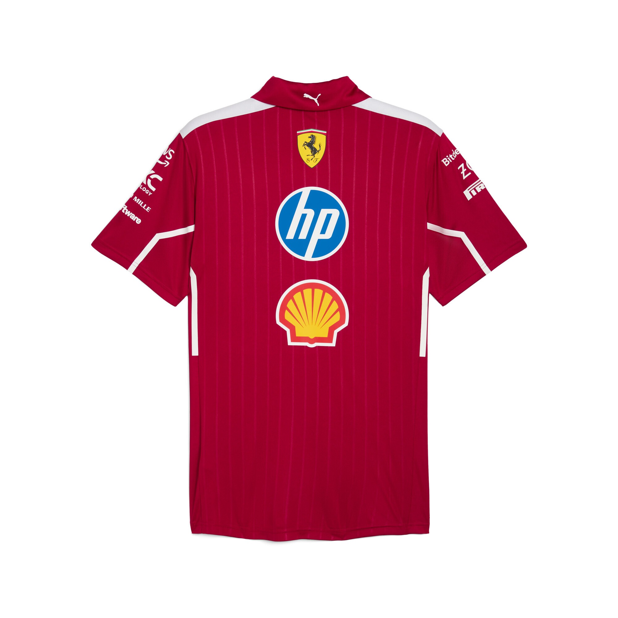 PUMA Poloshirt »Scuderia Ferrari HP 2025 Team Polo Herren«