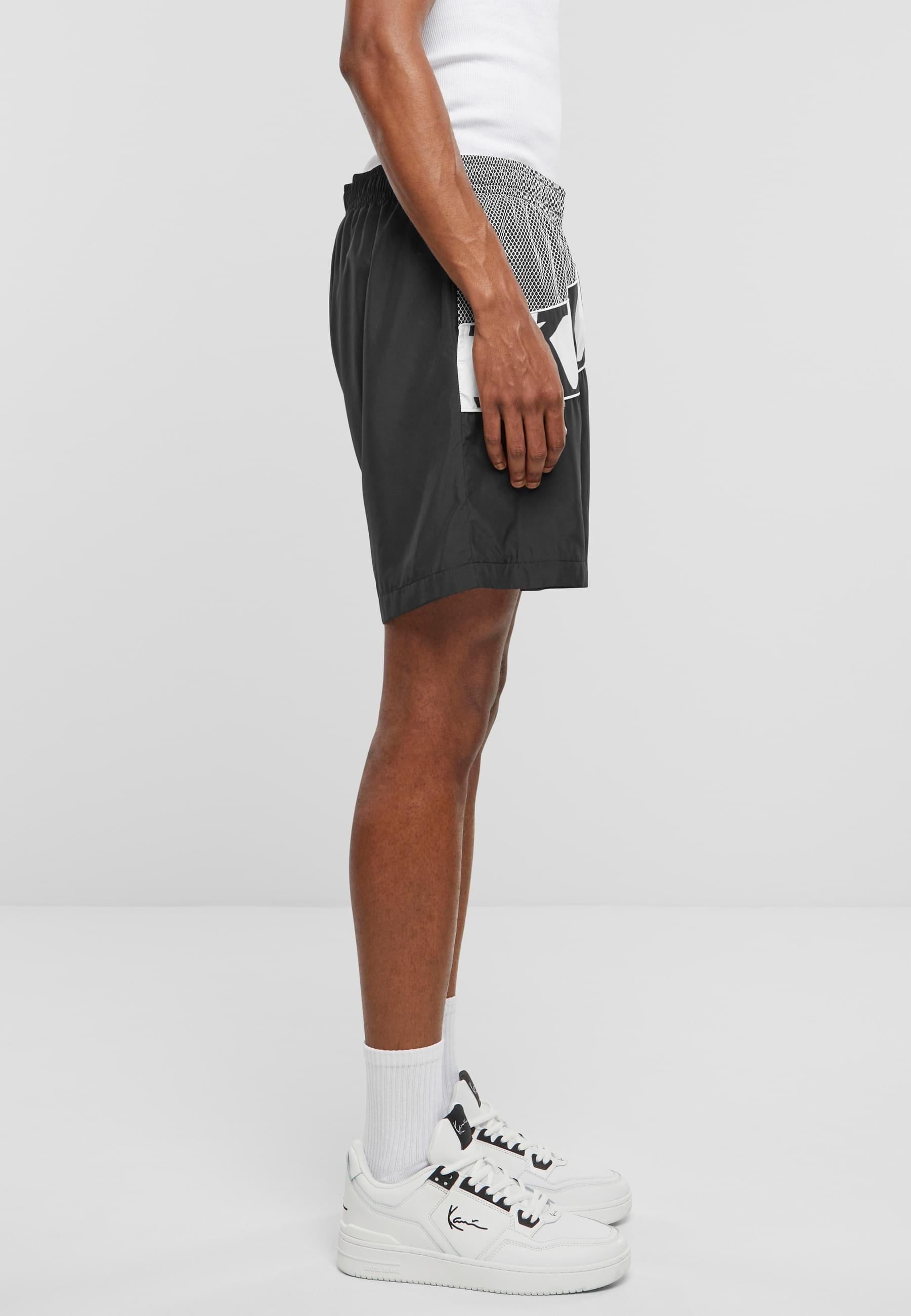 Karl Kani Shorts »Karl Kani Herren KM242-014-2 Wavy Retro Black Trackshorts«, (1 tlg.)