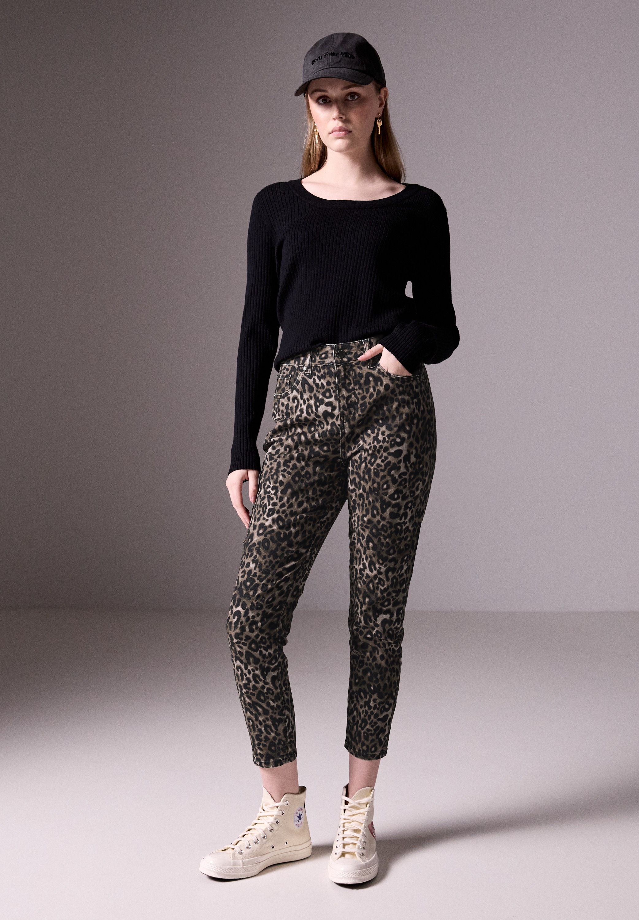 STREET ONE STUDIO Gerade Jeans High Waist