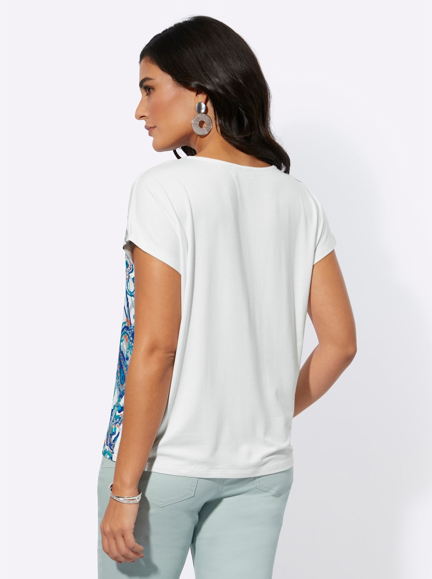 creation L Print-Shirt "Druck-Shirt" 1 Stk. tlg. günstig online kaufen