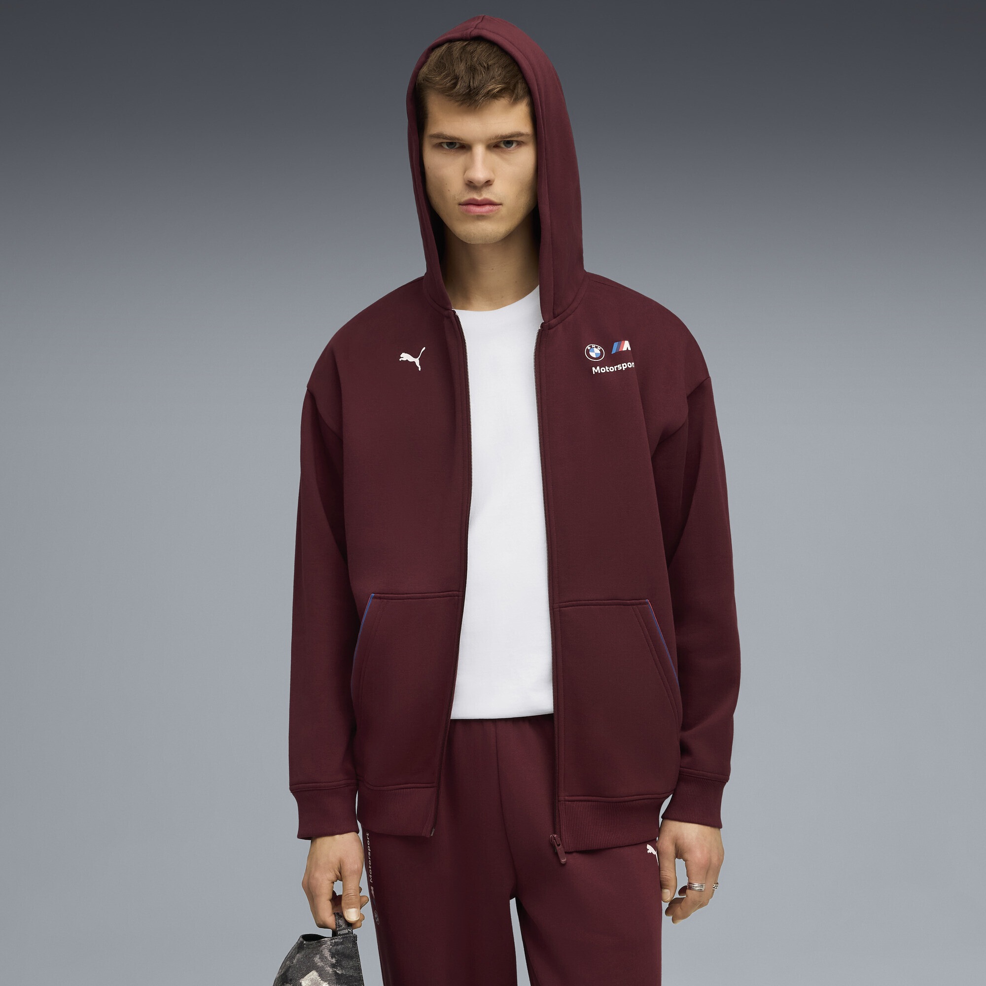 PUMA Sweatjacke »BMW M Motorsport Essentials Kapuzenjacke Herren«