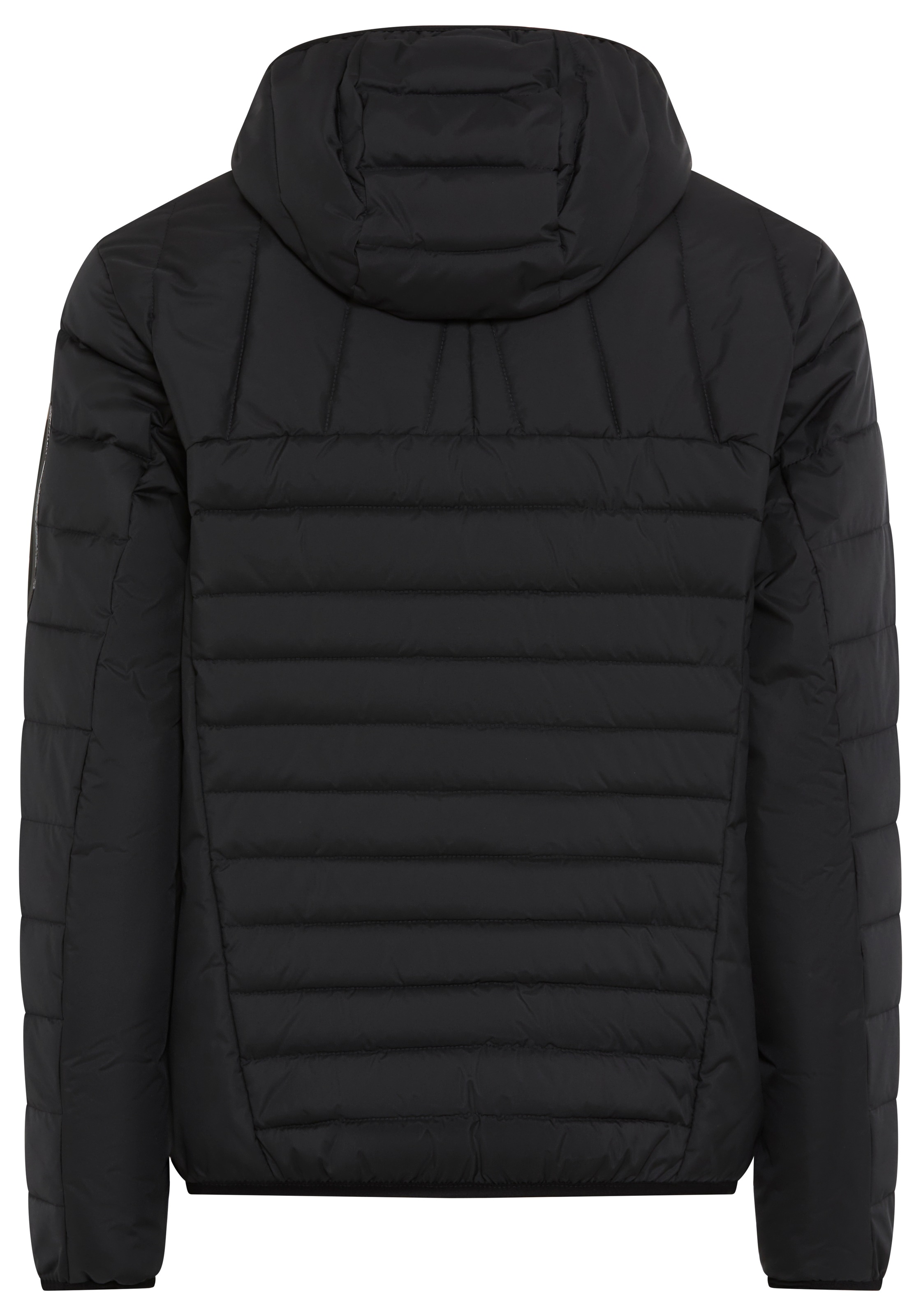 BOSS GREEN Steppjacke, mit Kapuze, Kapuze, Regular Fit, reflektierende Deta günstig online kaufen