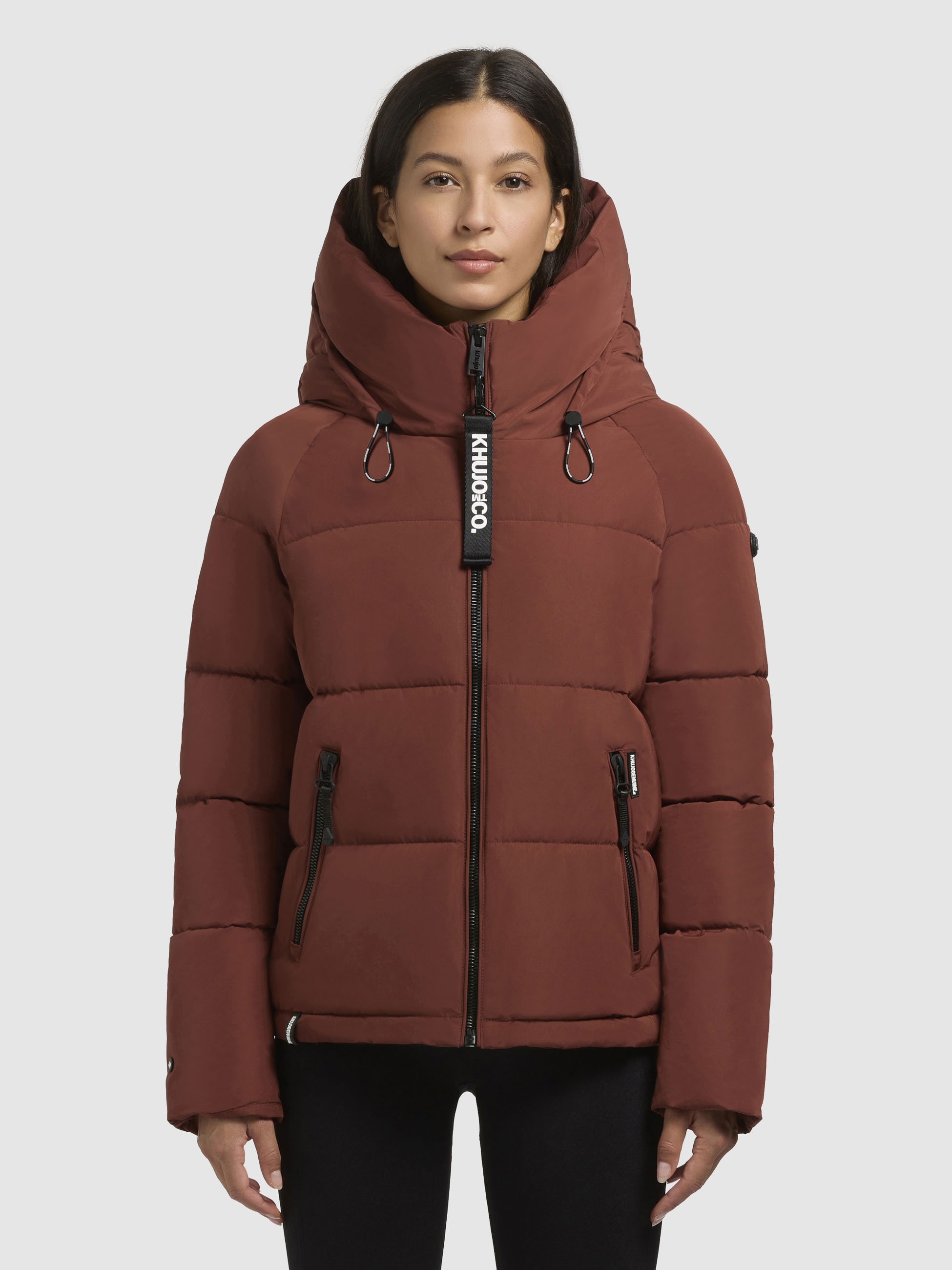 khujo Steppjacke »SUME«, mit Kapuze