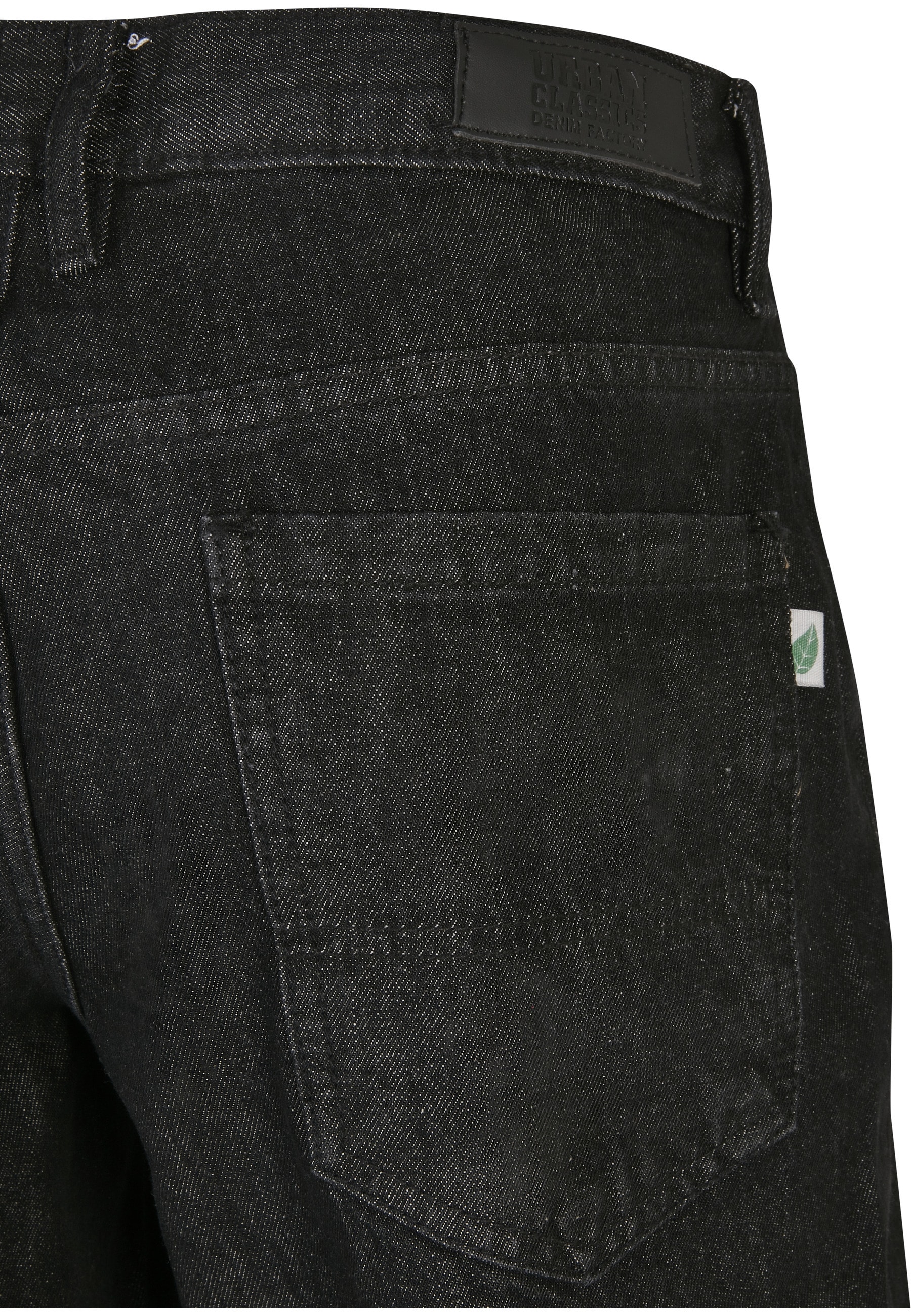 URBAN CLASSICS Bequeme Jeans »Urban Classics Herren Organic Triangle Denim« 1 Stk.