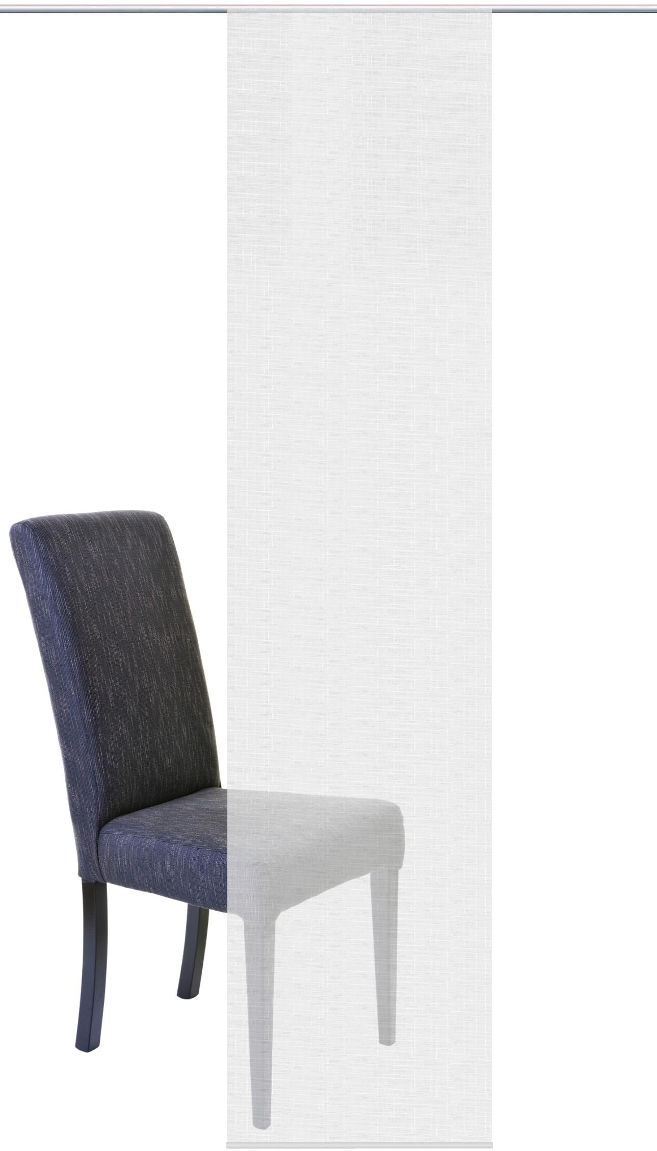 HOME WOHNIDEEN Schiebegardine "Uni" Paneelwagen 1 Stk. tlg. HxB: 245x60, SC günstig online kaufen