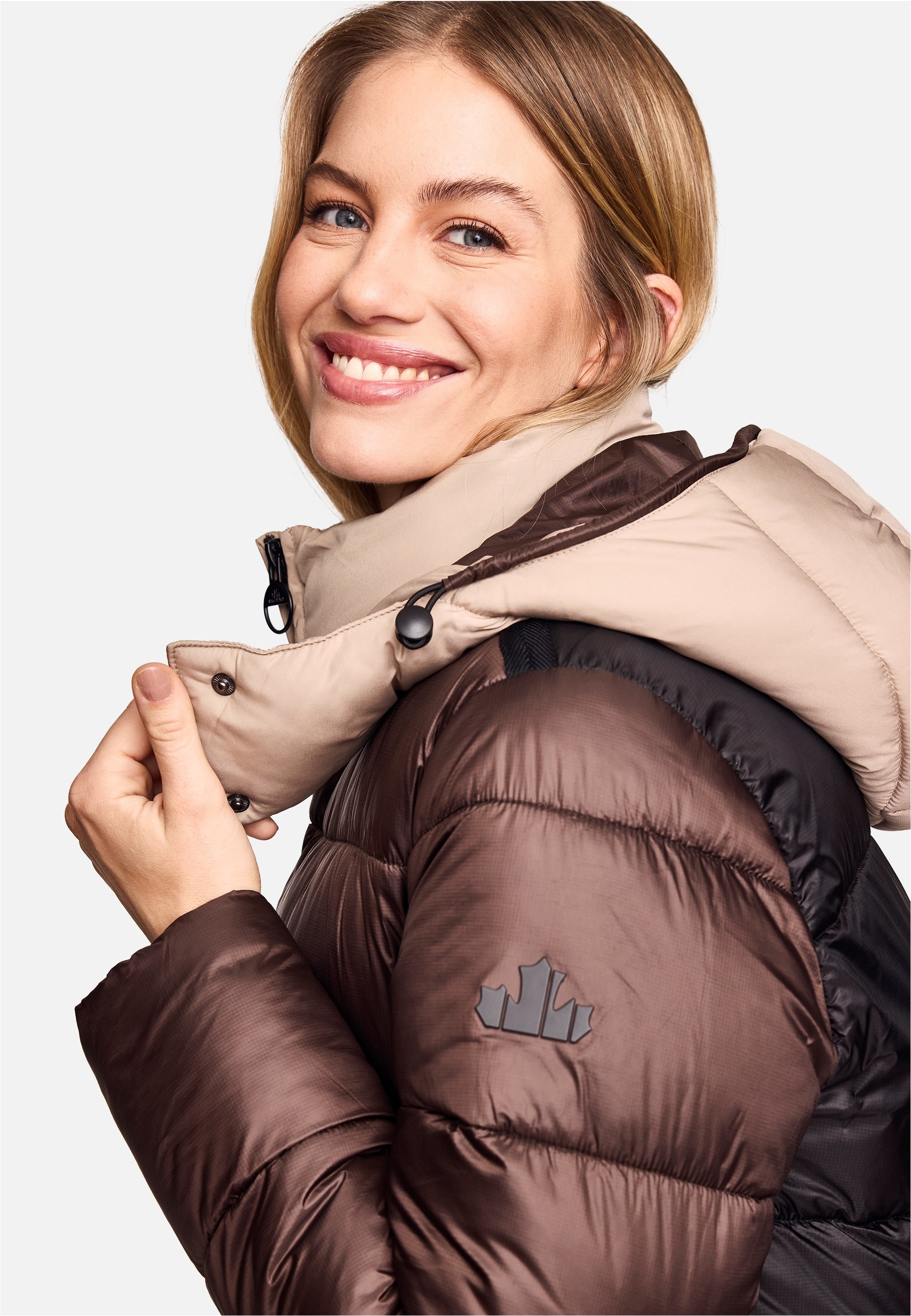 New Canadian Steppjacke »Steppjacke "CALLUNA"«, mit seitlichen Reißverschlüssen