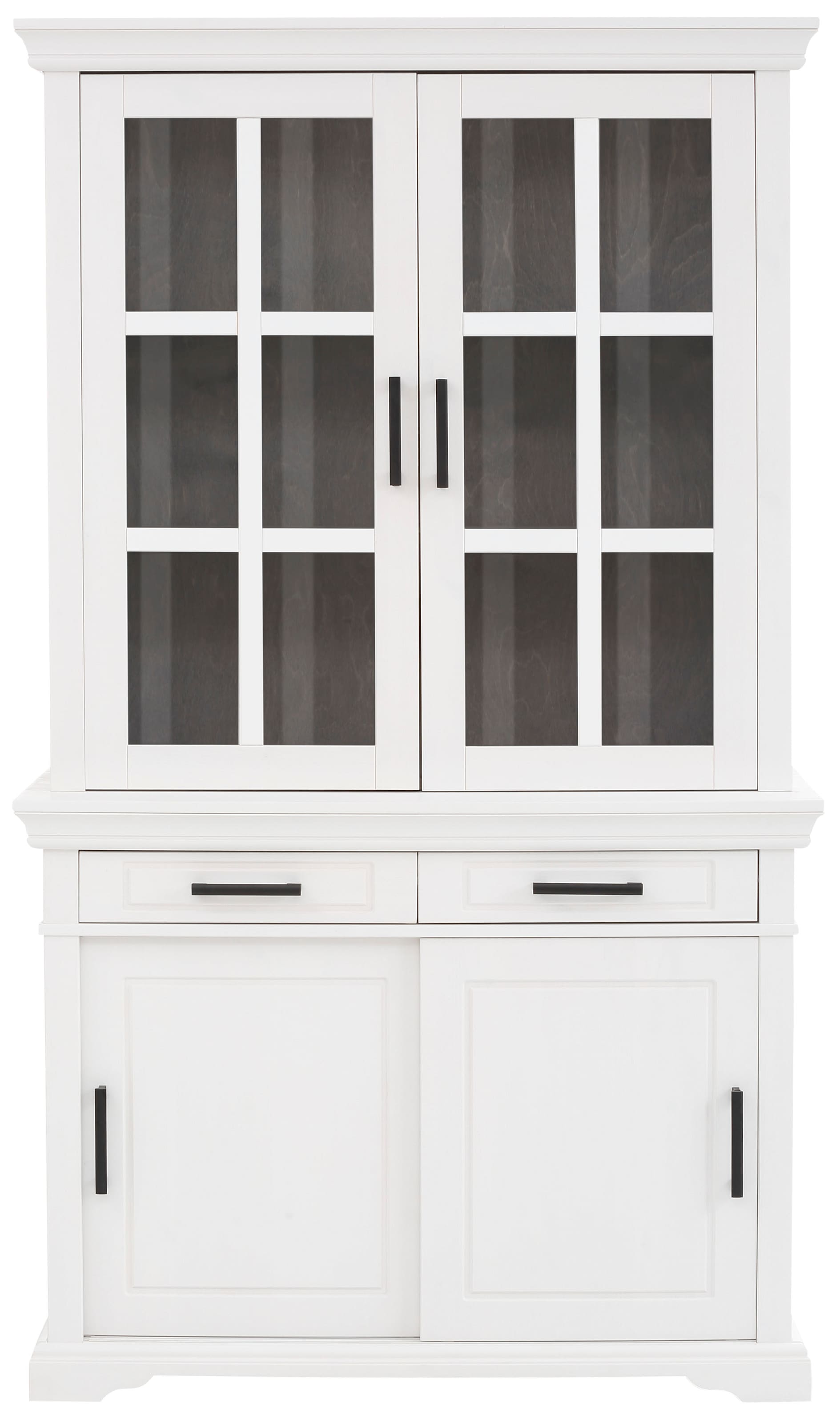 Home affaire Vitrine »Anabel«, aus massiver Kiefer, Breite 110 cm
