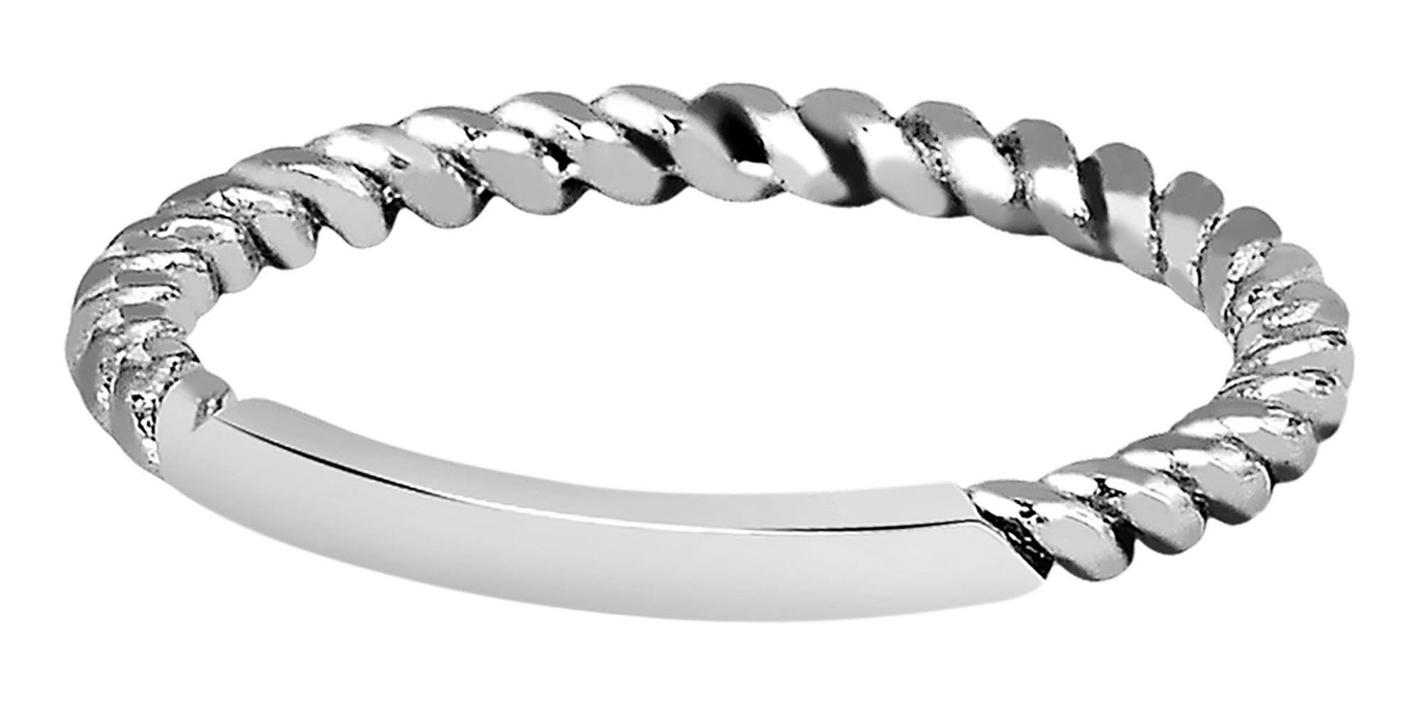 Fingerring ADELIA´S "Damen Ring aus Edelstahl" Gr. 56, silber, Fingerringe, Damen, 56, Edelstahl, Fingerring 10