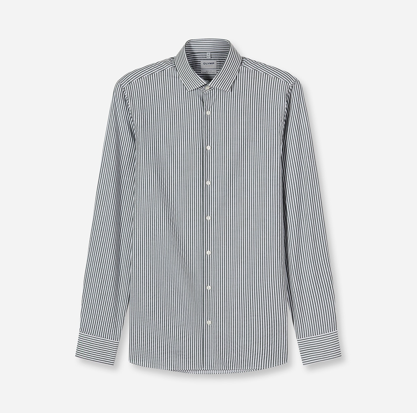 OLYMP Langarmhemd »Level 5 24/Seven« Businesshemd, body fit, Modern Kentkragen, Climate Control