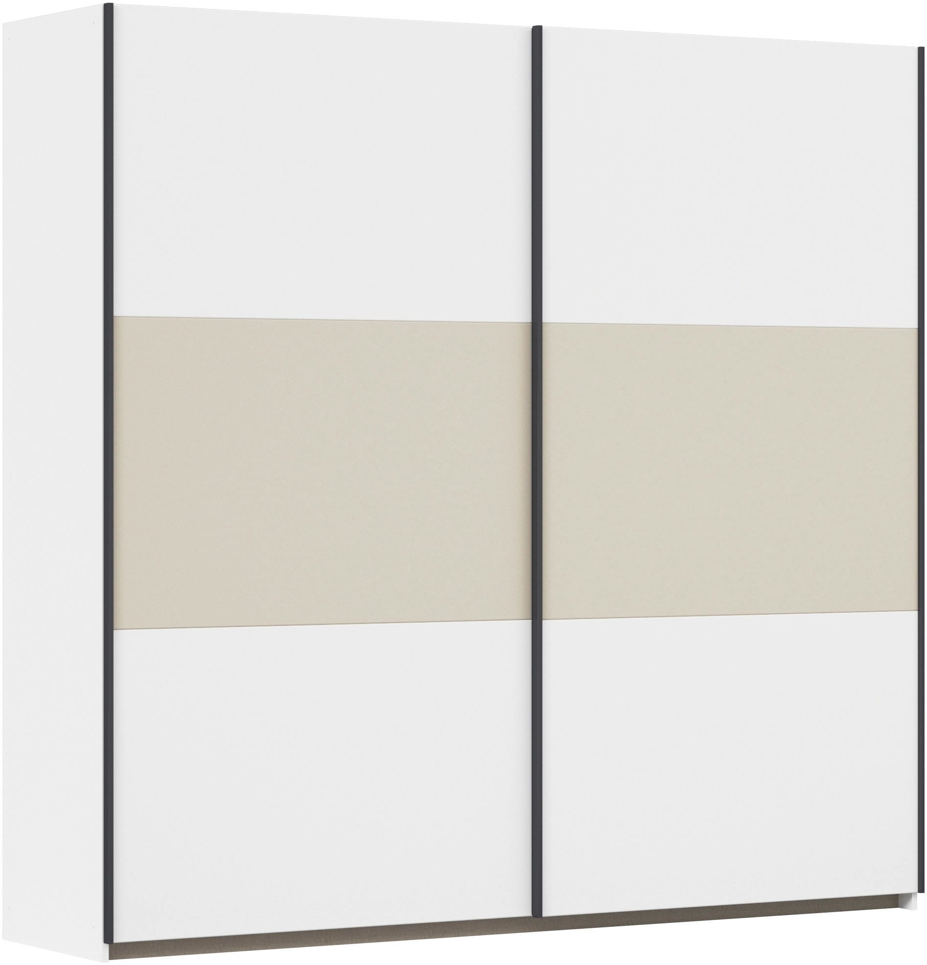 rauch 1100000002199 "Kleiderschrank Schrank Garderobe Garderobenschrank Wäscheschrank NEO" 3 verschiedene Ausstattungen BASIC/CLASSIC/PREMIUM (inkl. SOFT-CLOSE), mit großzügigem Stauraum und vielfältigen Farbkombinationen