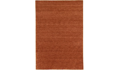 morgenland Wollteppich »Einfarbig Marrone 400 x 80 cm«, rechteckig, 1,8 mm Höhe, Sehr... kaufen