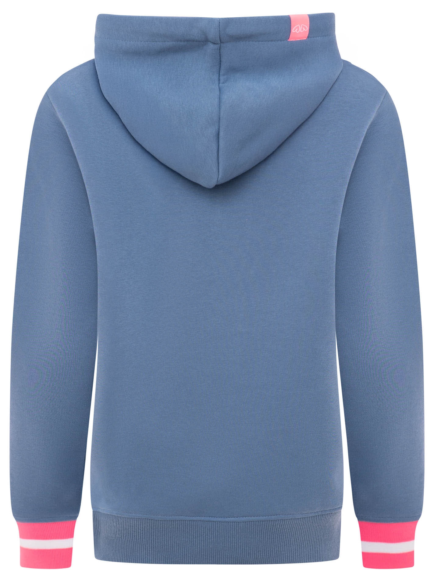 Zwillingsherz Hoodie »"Seerobbe"«, Strandglück Schriftzug, niedliche Robbe. gestreifte Bündchen
