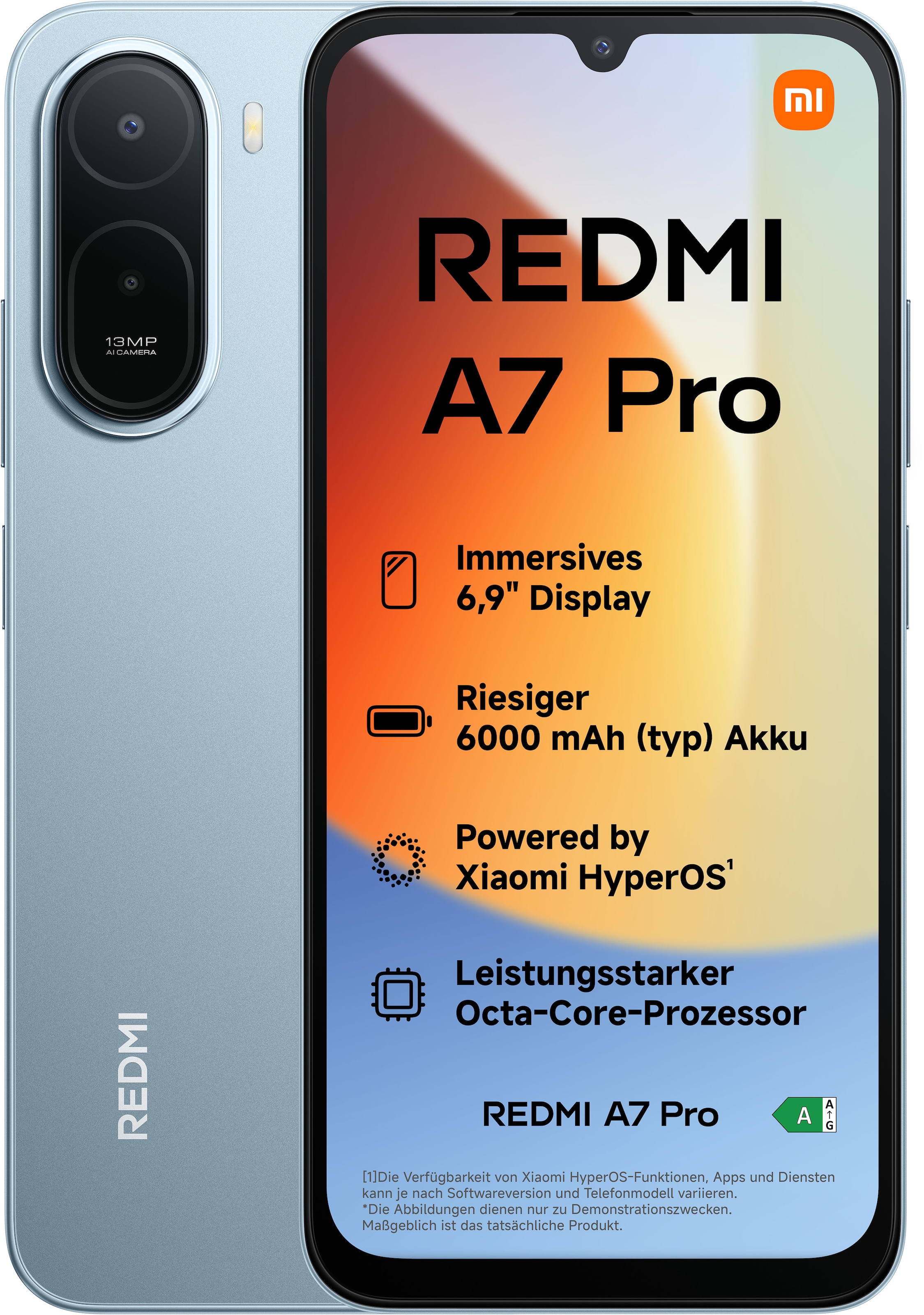 Xiaomi Smartphone »Redmi A7 Pro 4+64 GB« mist blue