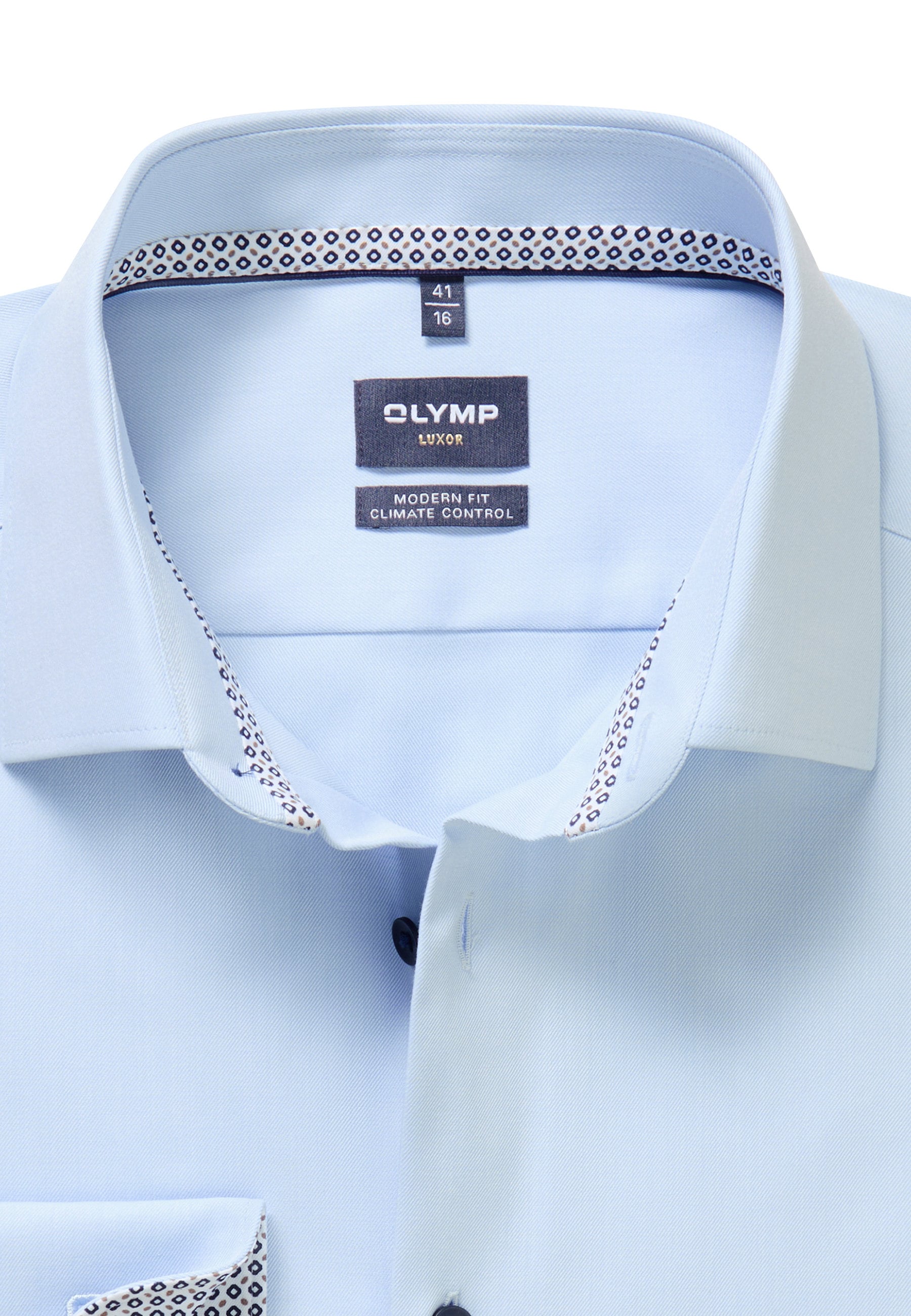 OLYMP Businesshemd »OLYMP Luxor 24/Seven, modern fit, New Kent mit extra langem Arm«