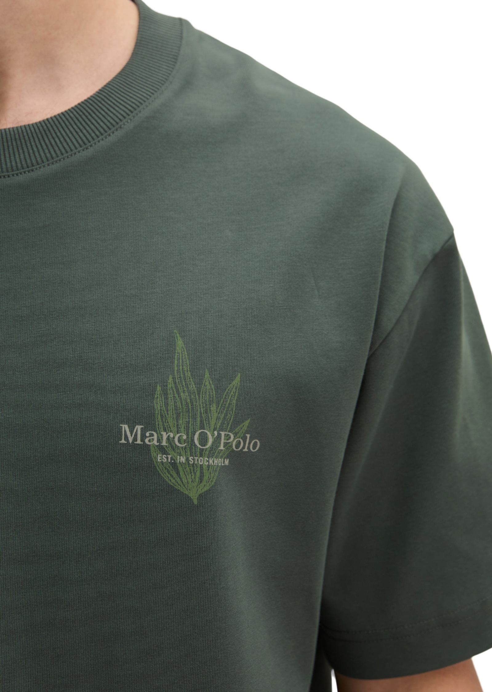 Marc O'Polo T-Shirt »mit maritimer Rückenprint«