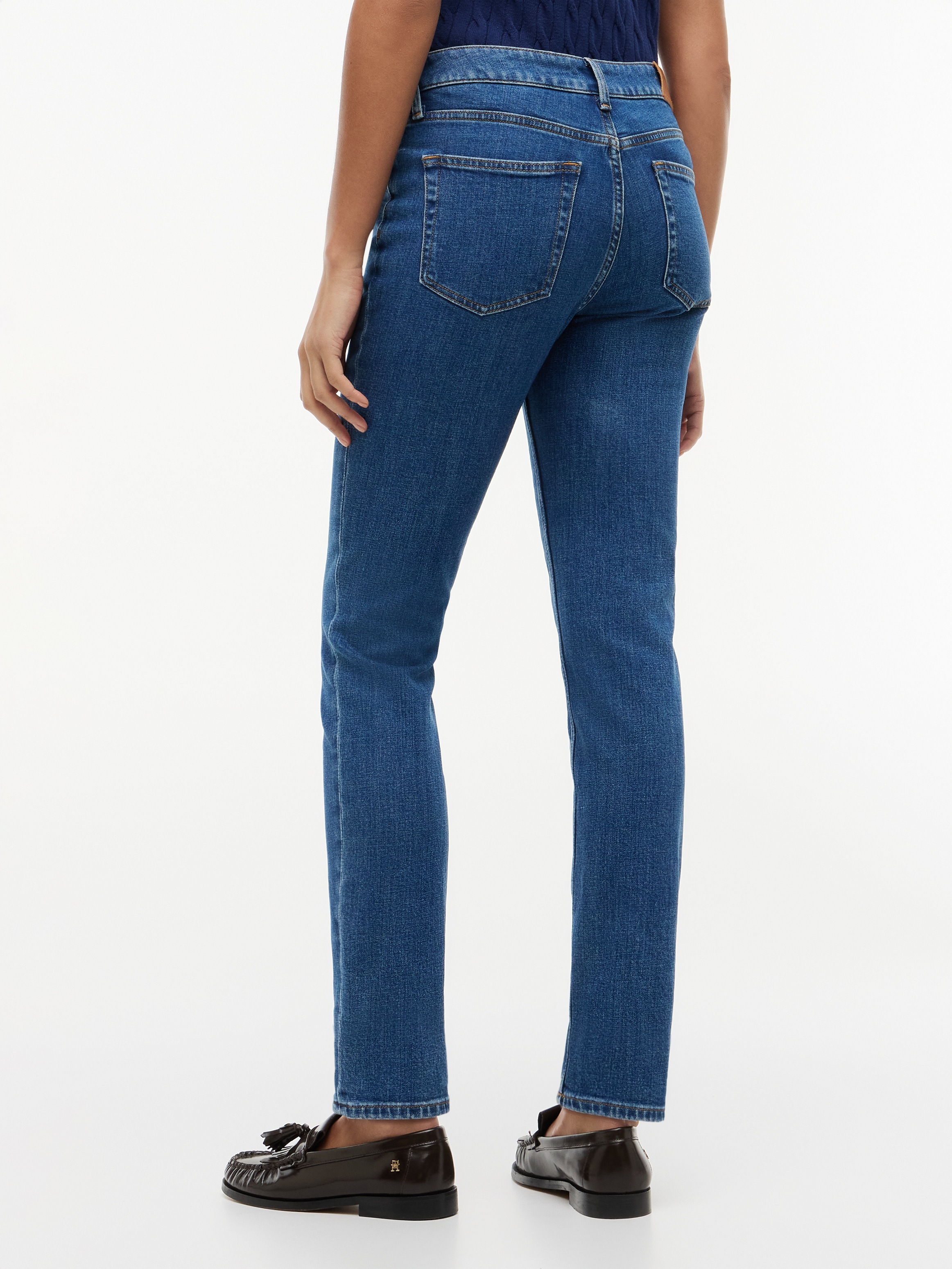 Tommy Hilfiger Slim-fit-Jeans »SLIM RIAN RW« Baumwollmischung, slim fit