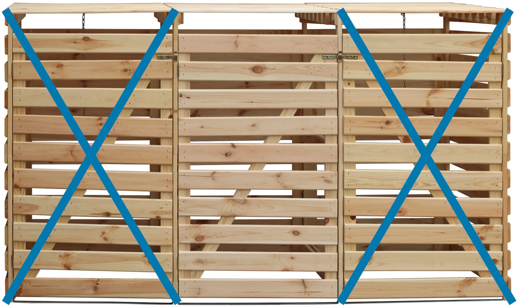 promadino Mülltonnenbox "Vario V Erweiterung" besonders robust aus zertifiz günstig online kaufen