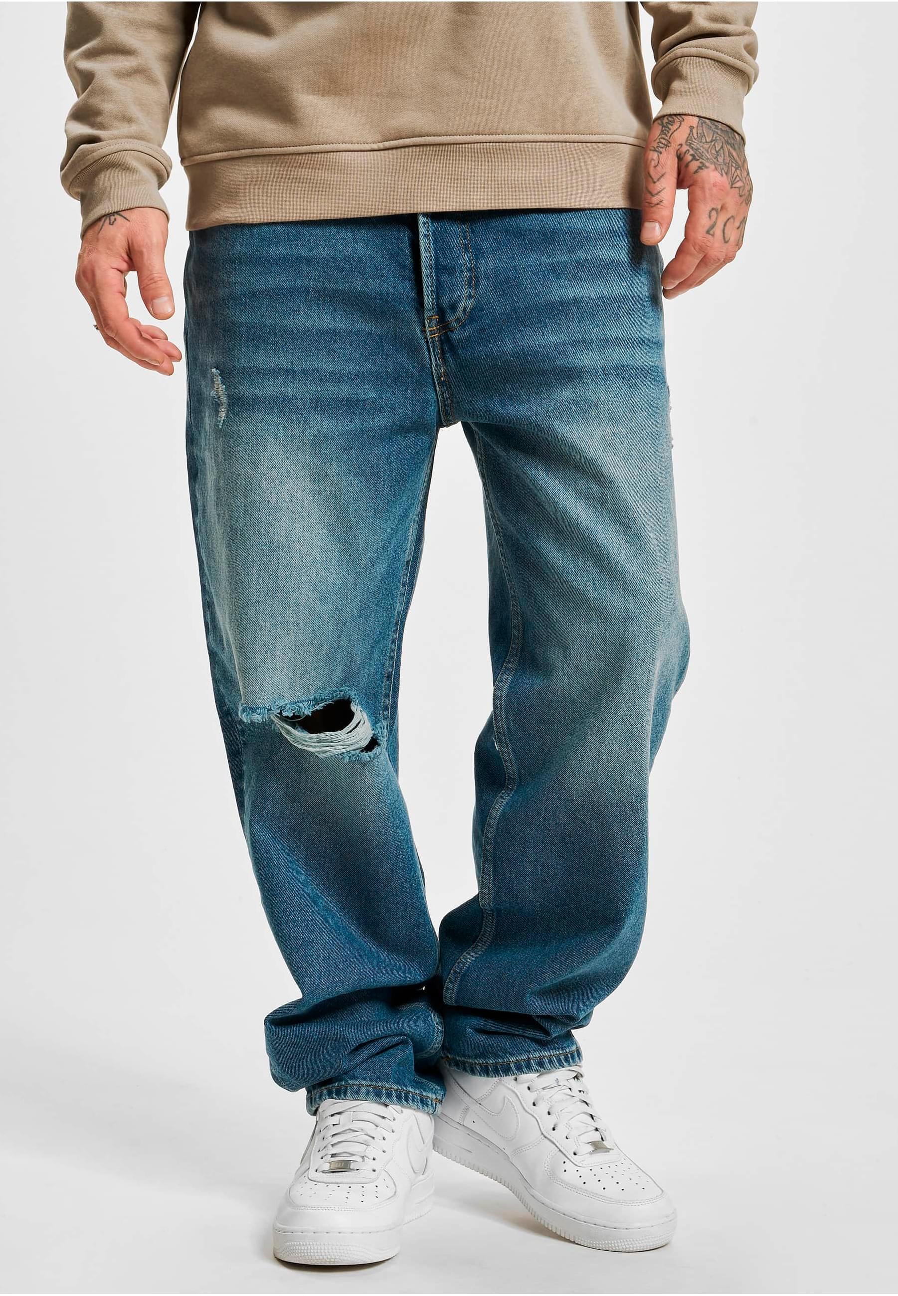 2Y Studios Bequeme Jeans "2Y Studios Herren 2Y Destoyed Baggy Jeans", (1 tlg.)