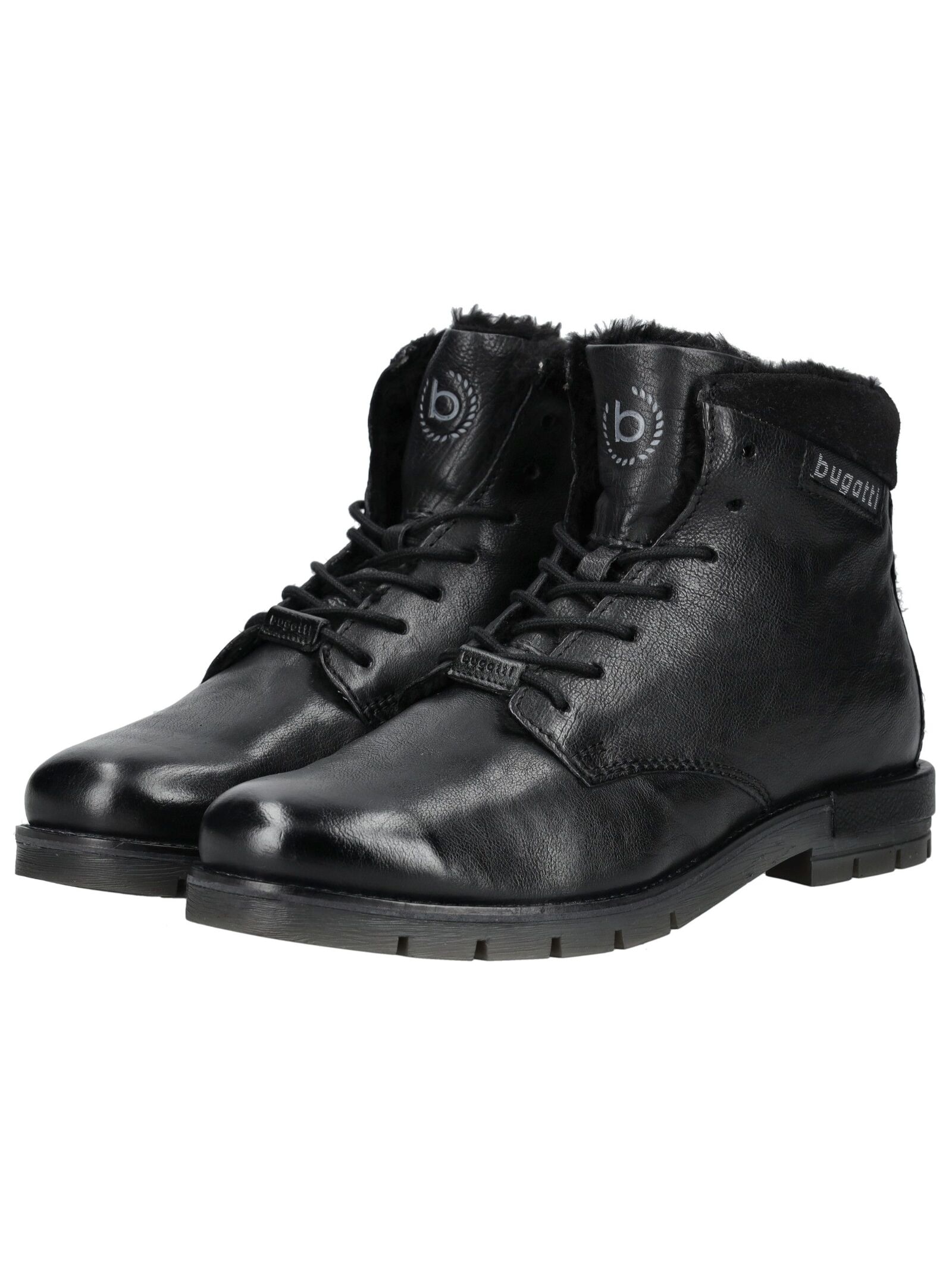 bugatti Schnürstiefelette »bugatti Stiefelette Leder«