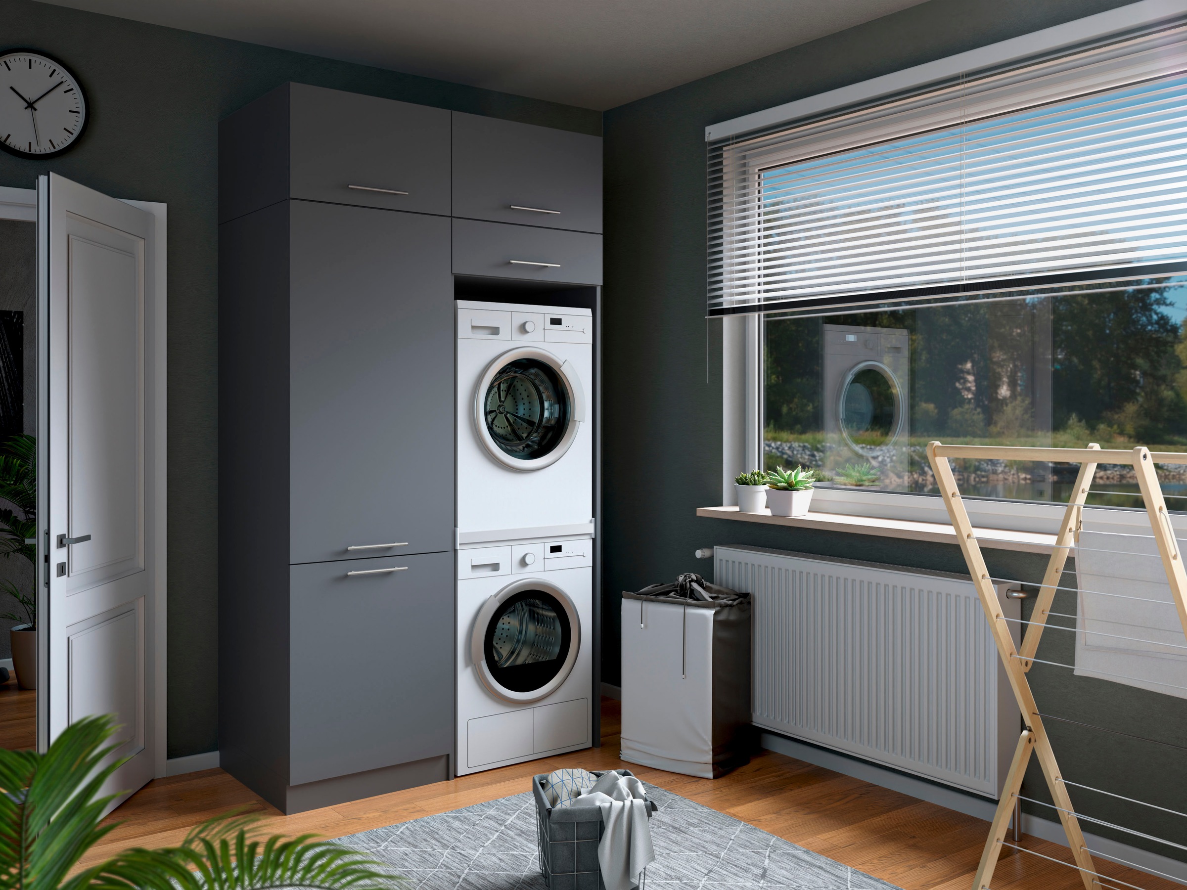 Laundreezy Mehrzweckschrank-Set "Laundreezy, 4-tlg. Mehrzweckschrank-Set B/ günstig online kaufen