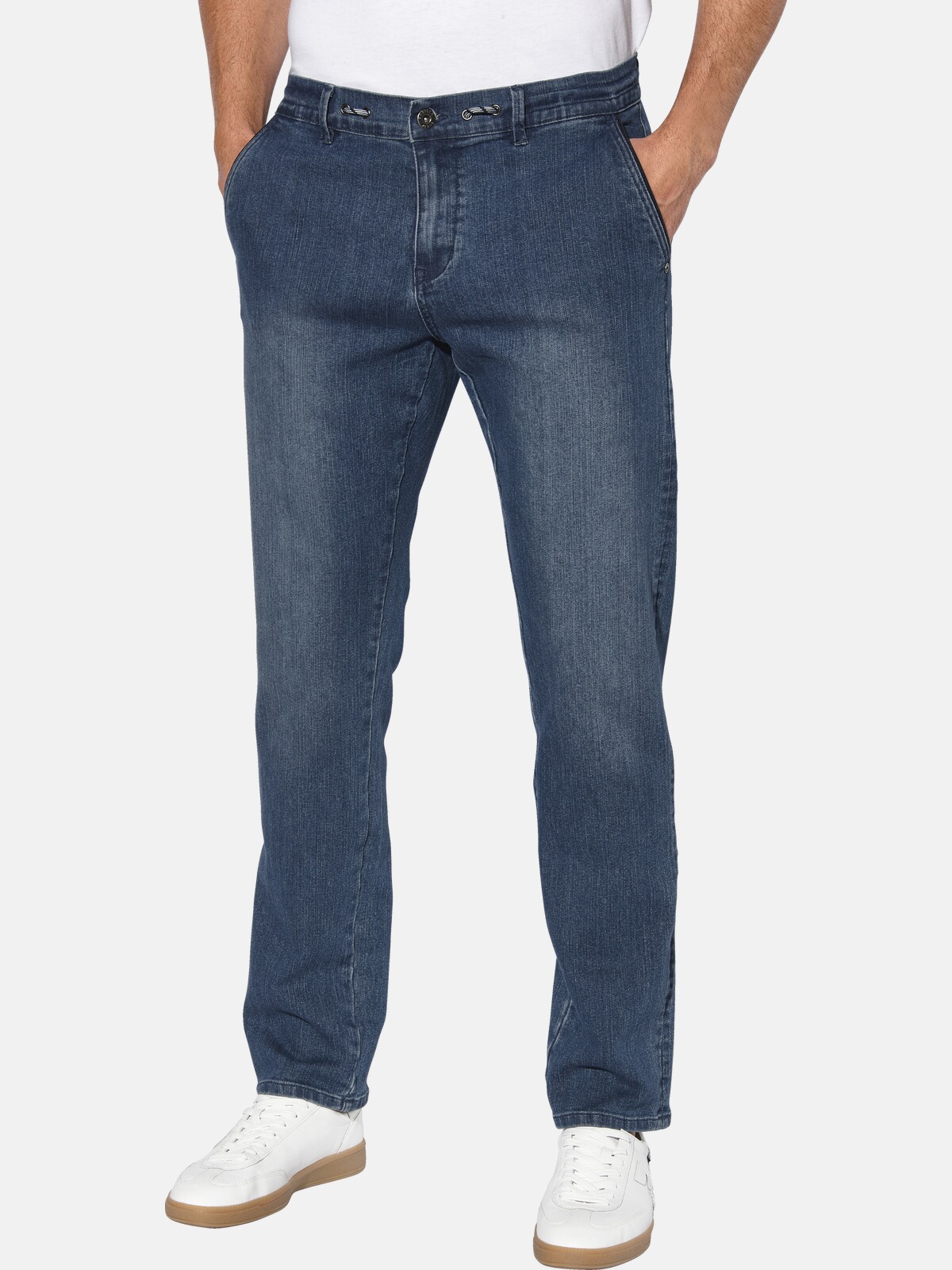 BABISTA Herren Stretch-Jeans "Jeans BELARION"blau, Gr. 62, Obermaterial: 78% Baumwolle CO. 20% Polyester COOLMAX PES(Coolmax). 2% Elasthan EL., Jeans