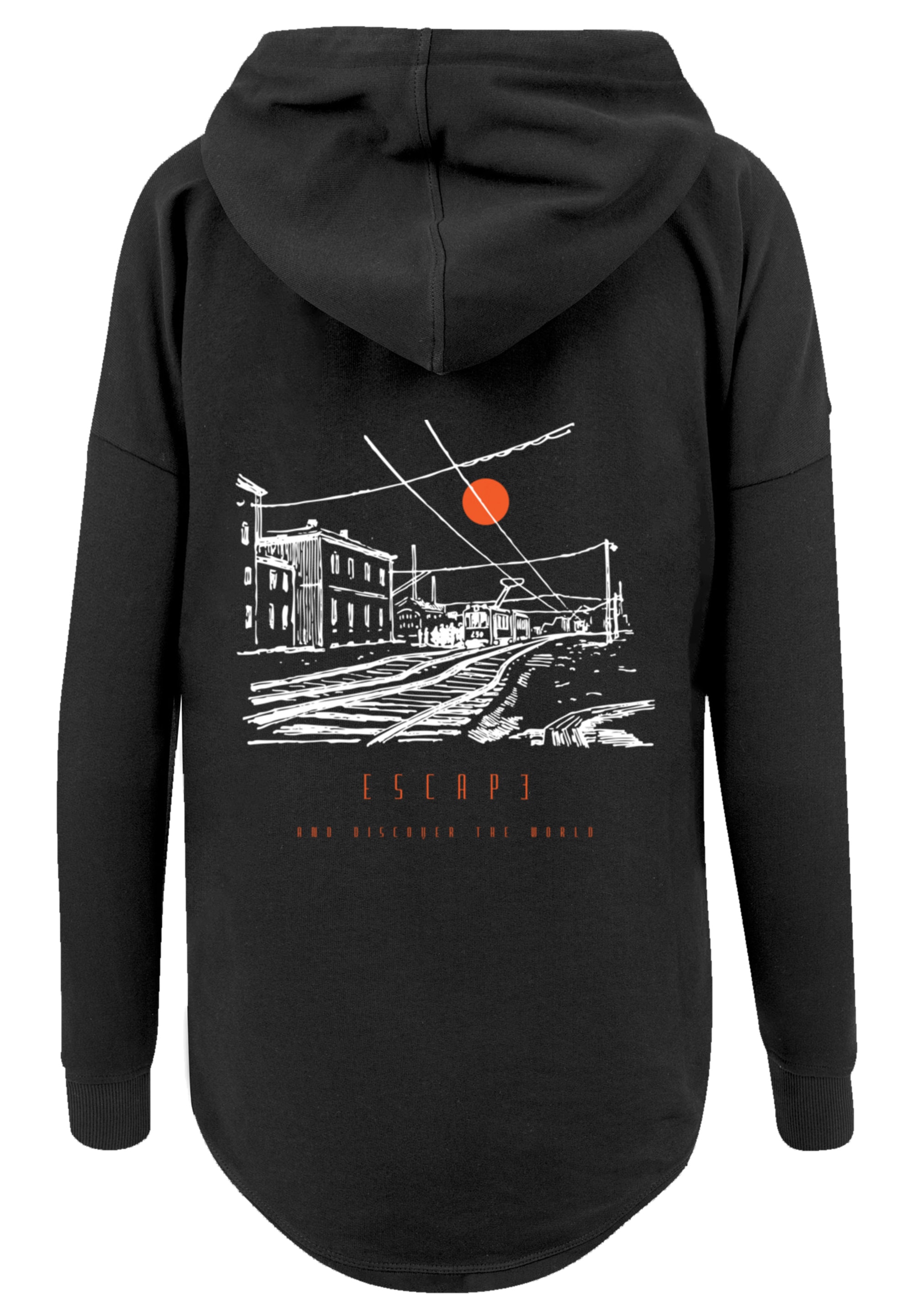 F4NT4STIC Kapuzenpullover »Oversize Escape Discover the World Town«, Premium Qualität, ESCAPE Collection