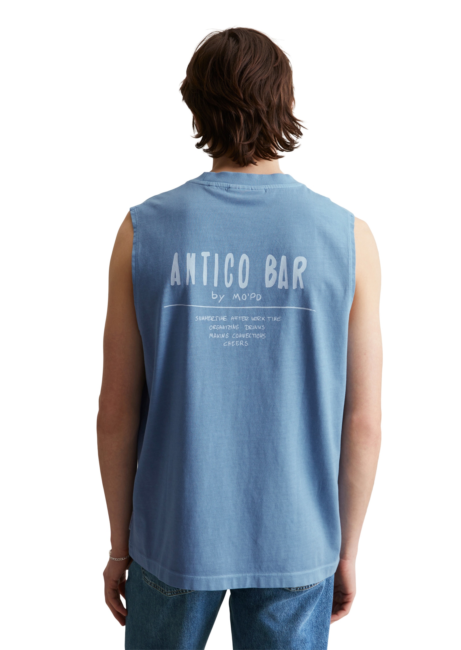 Marc O'Polo DENIM T-Shirt »mit Rückenprint«