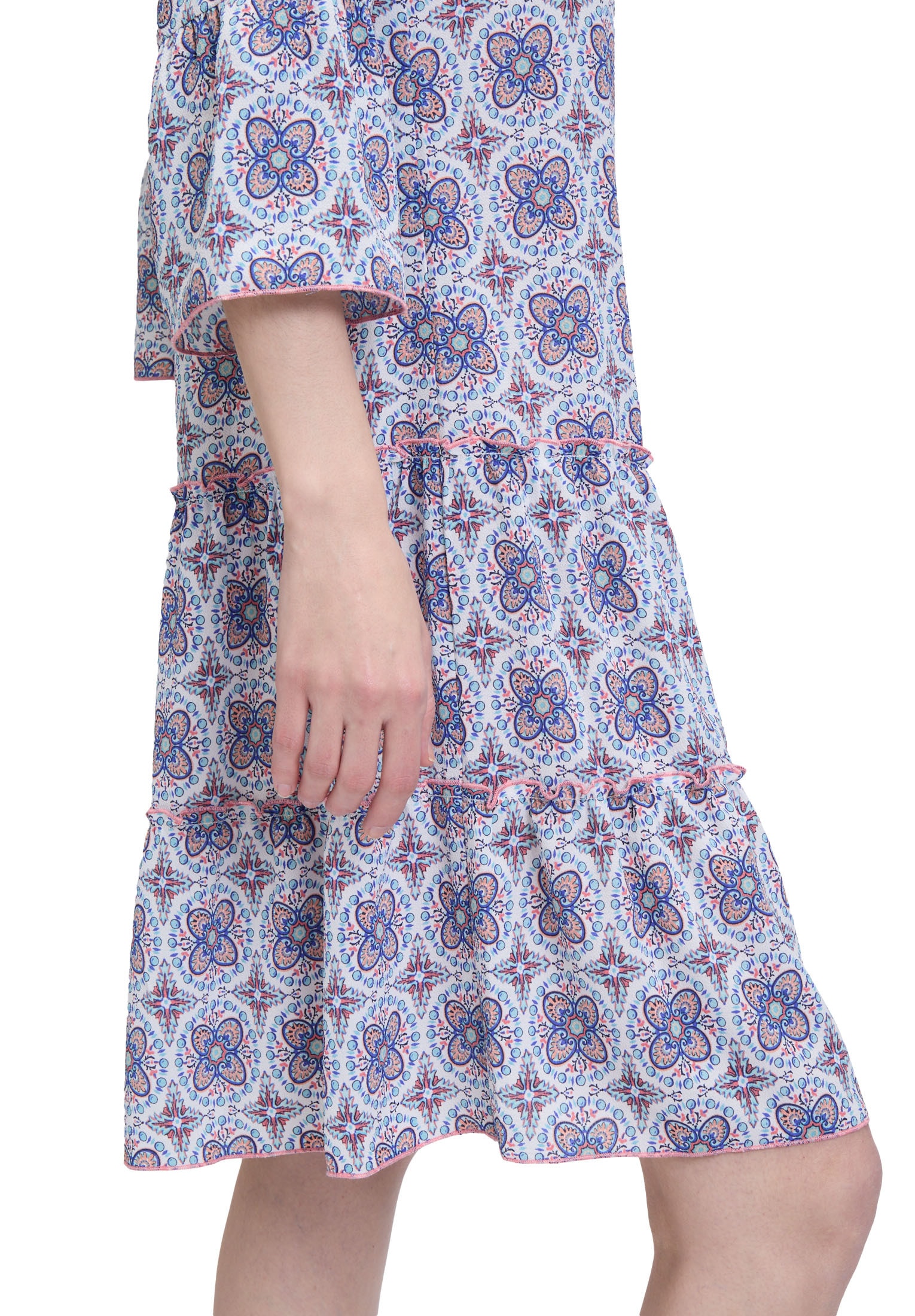 Cartoon Druckkleid »Cartoon Casual-Kleid mit Stufen«, Druck
