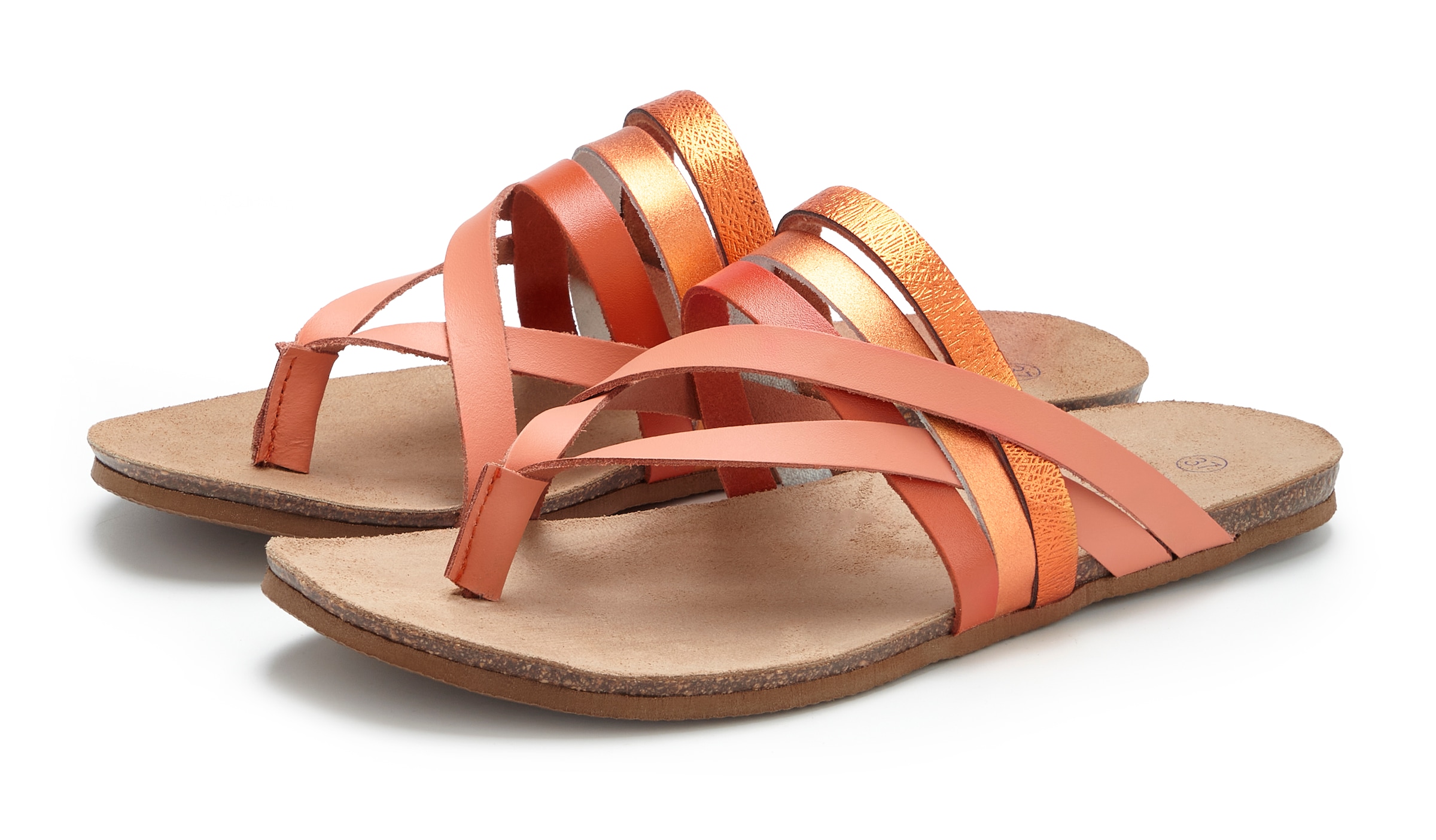 LASCANA Zehentrenner "Sommerschuh, offener Schuh, Pantolette, Sandale," aus günstig online kaufen