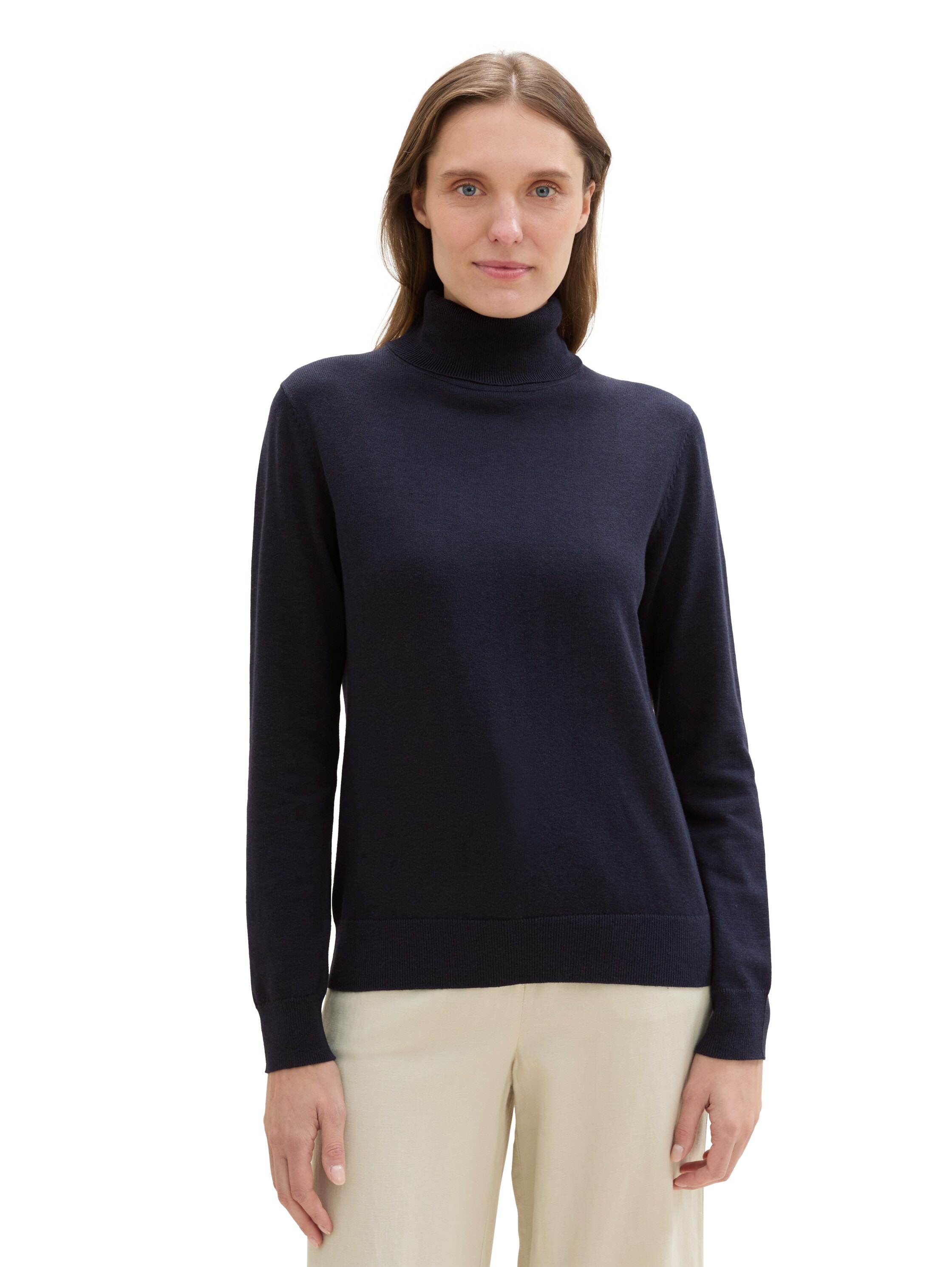 TOM TAILOR Rollkragenpullover, mit Rollkragen