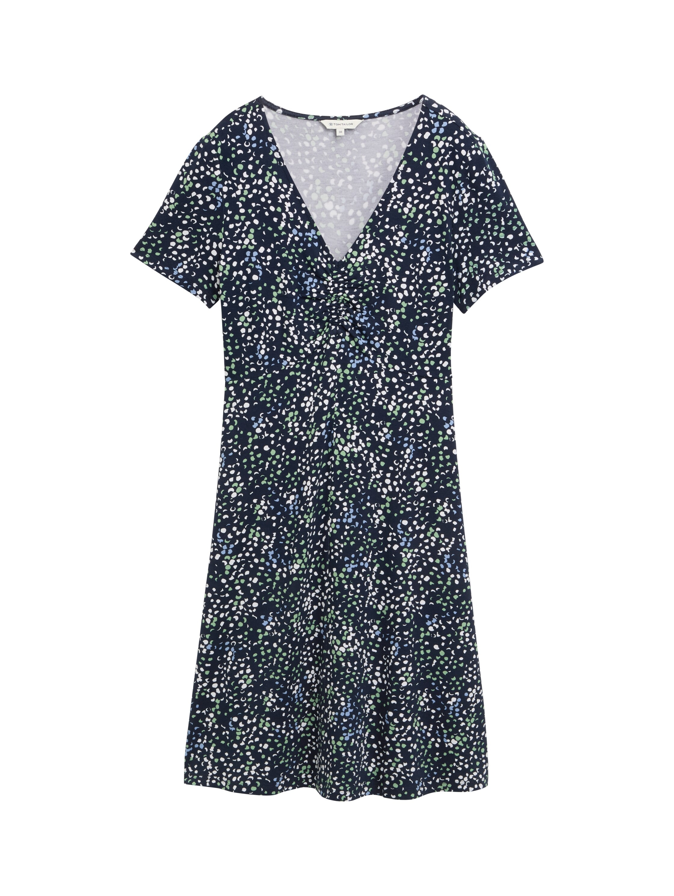 TOM TAILOR Sommerkleid, mit All-Over Print
