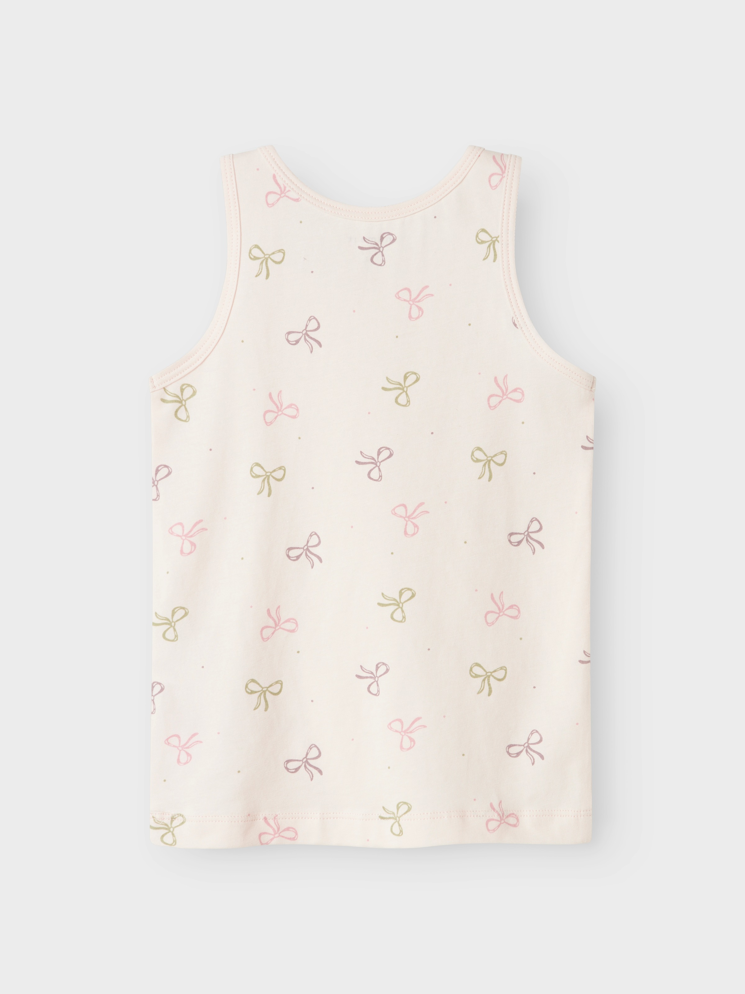 Name It Unterhemd »NMFTANK TOP 2P BARELY PINK BOW NOOS«, (Packung, 2 St.)