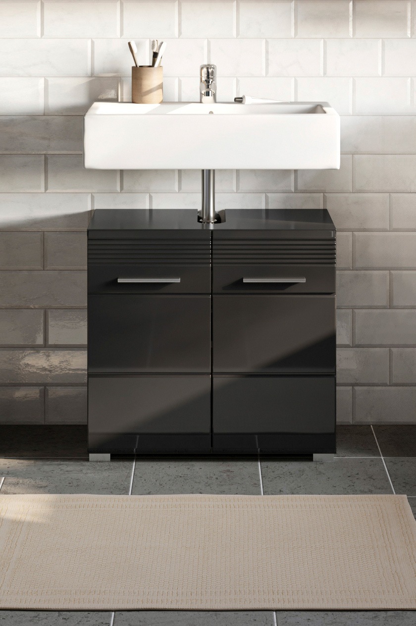 INOSIGN Waschbeckenunterschrank "Malmö, Breite 60 cm, 2 Tür, 2 Fächer, mit günstig online kaufen