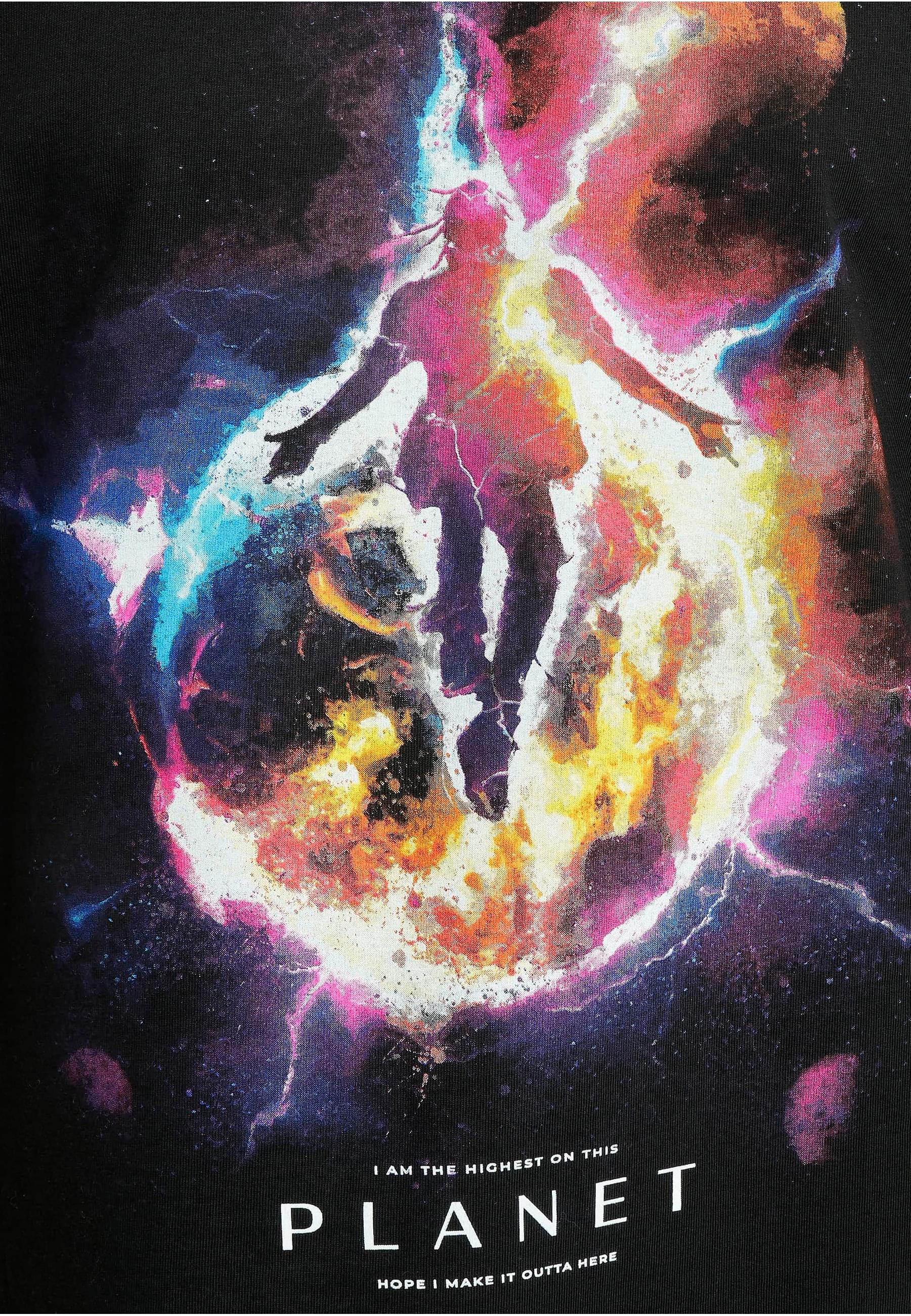 MisterTee T-Shirt »MisterTee Unisex Electric Planet Oversize Tee«, (1 tlg.)